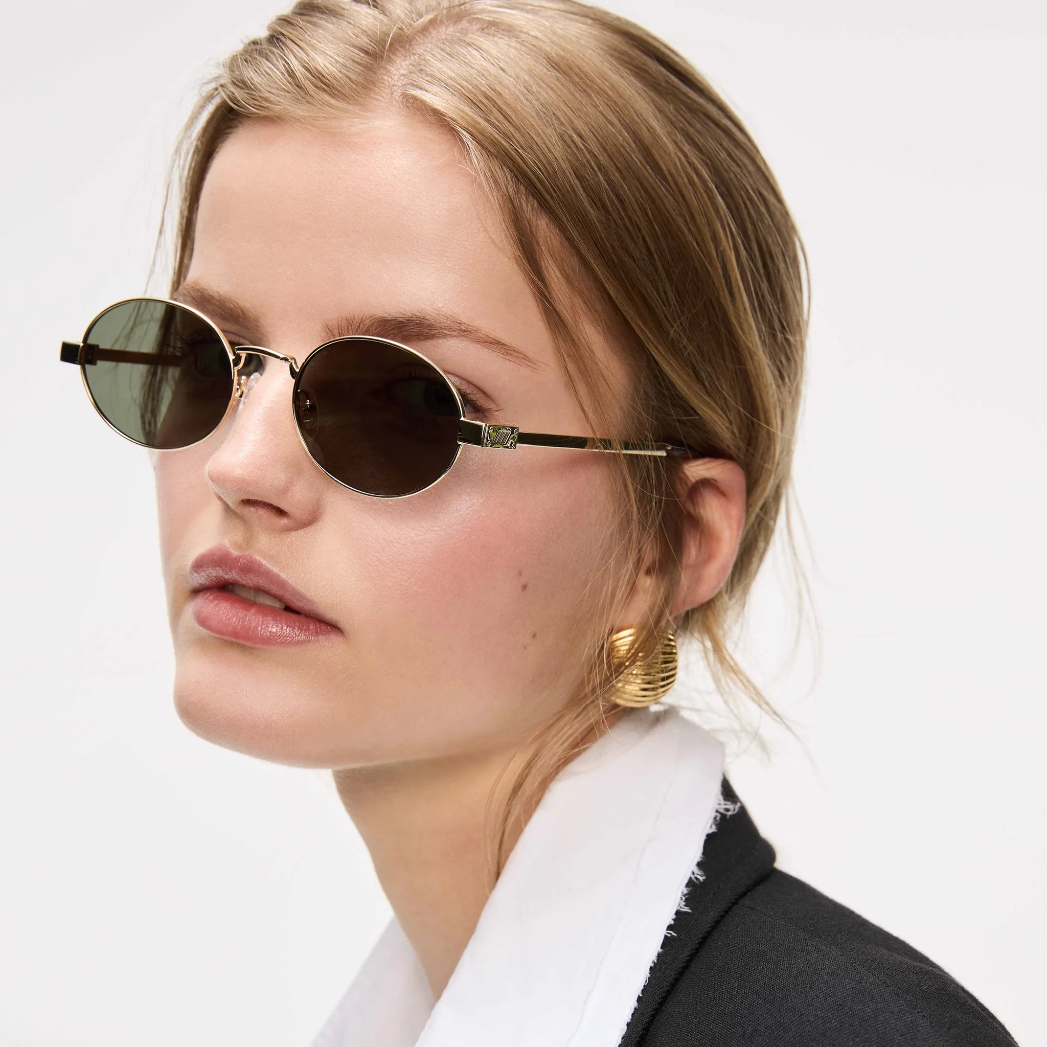 POSEIDON DEUX | GOLD KHAKI MONO sold by Le Specs product image thumbnail 2