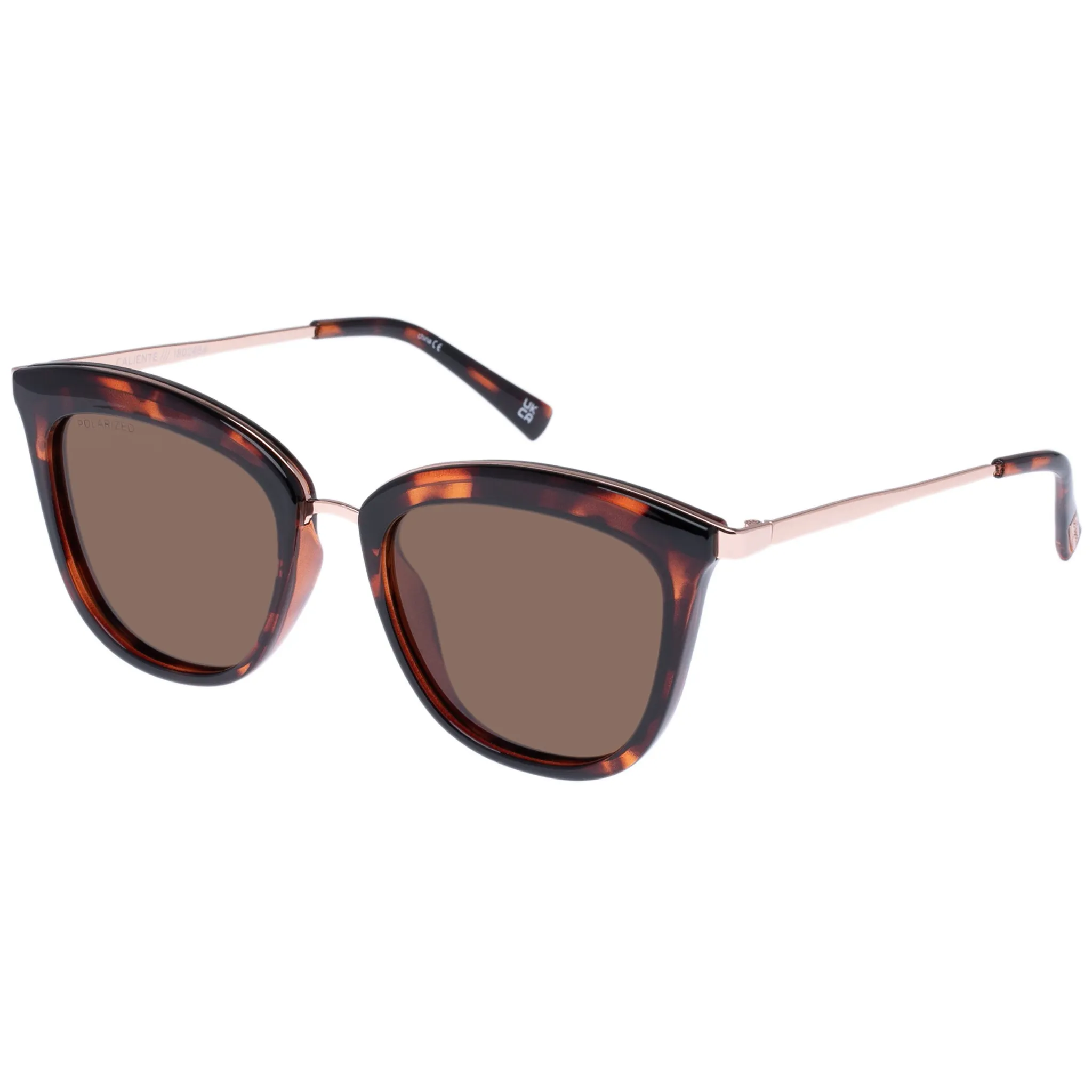 CALIENTE | TORT ROSE GOLD POLARIZED sold by Le Specs product image thumbnail 3