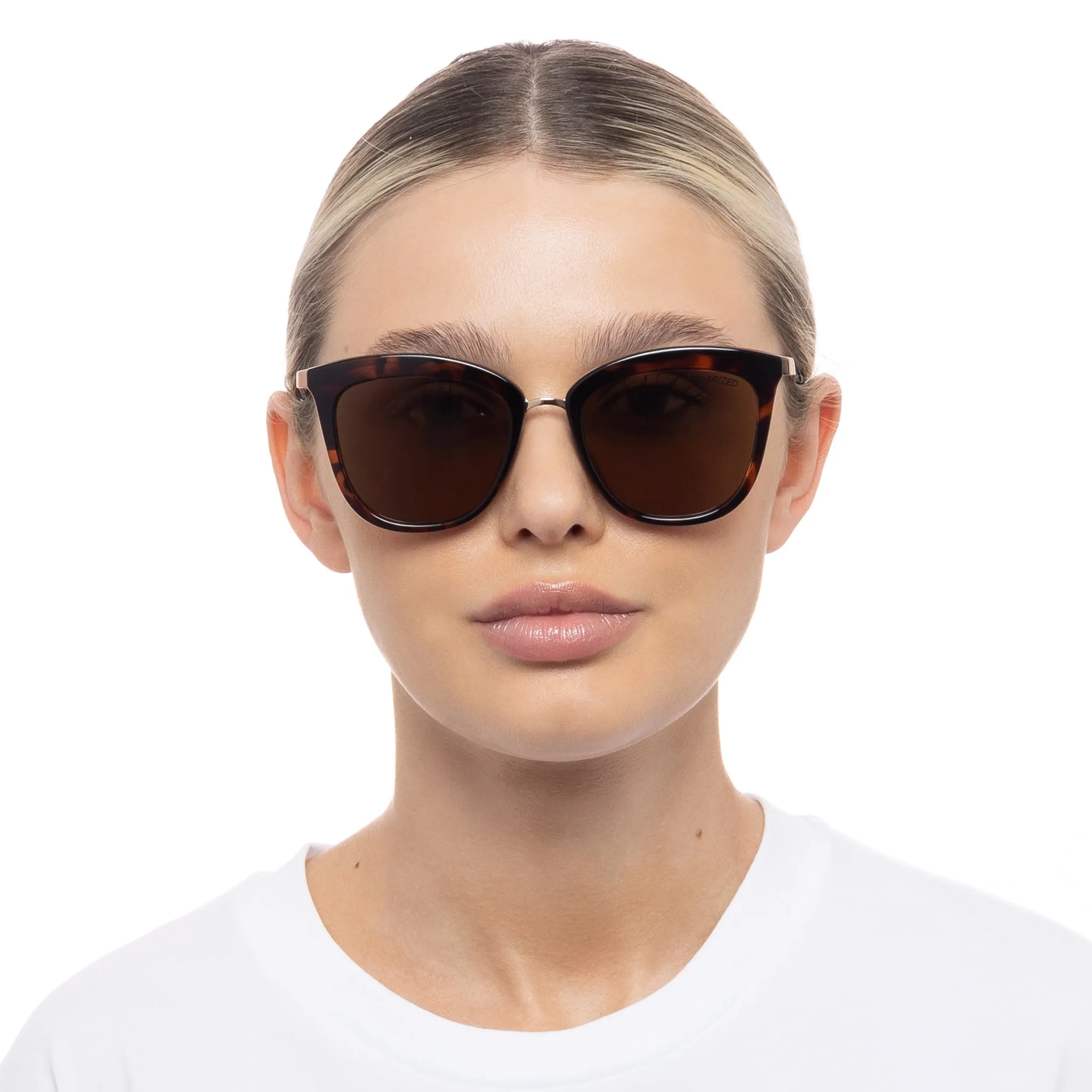 CALIENTE | TORT ROSE GOLD POLARIZED sold by Le Specs product image thumbnail 2