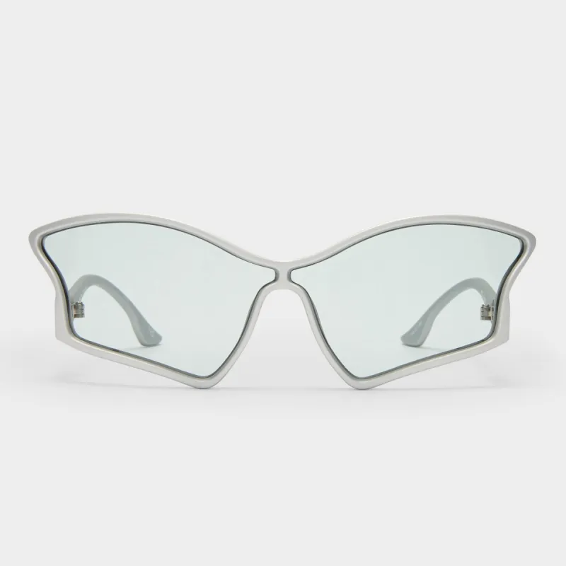 TAILFIN | MATTE SILVER sold by Le Specs