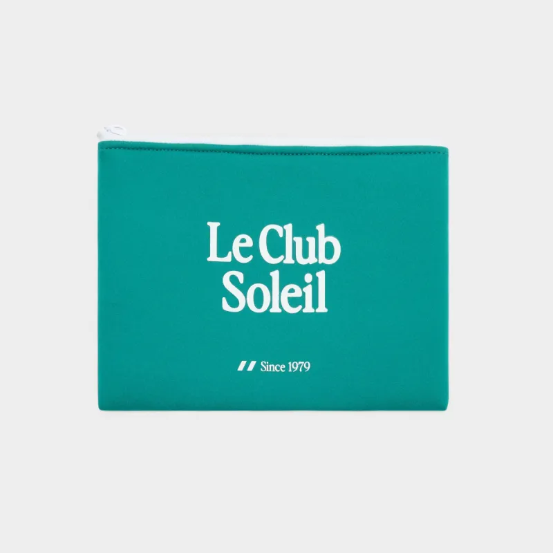 LE SPECS WETSUIT POUCH | LE CLUB SOLEIL POUCH sold by Le Specs