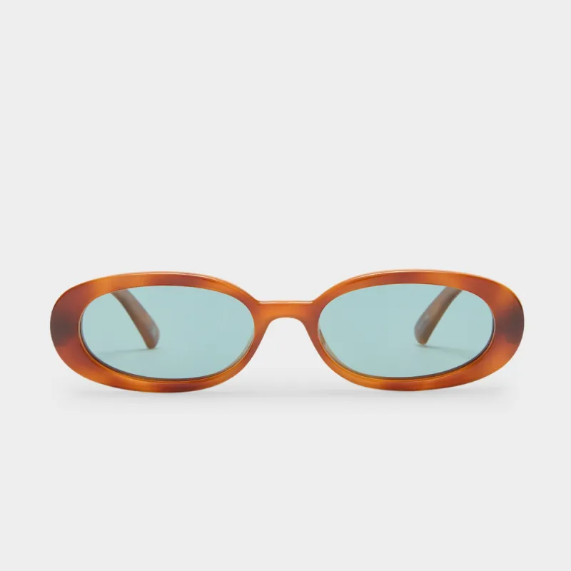 OUTTA LOVE | VINTAGE TORT SEAFOAM TINT POLARIZED sold by Le Specs