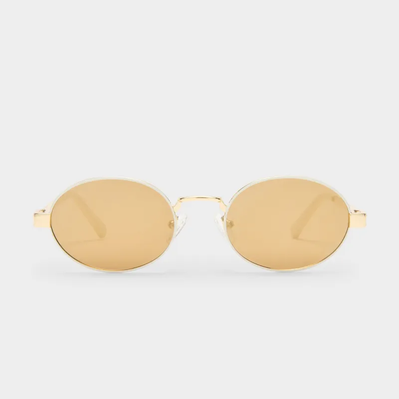 POSEIDON DEUX | GOLD IVORY POLARIZED sold by Le Specs