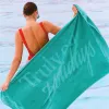 BEACH TOWEL | AQUA BLUE sold by Le Specs