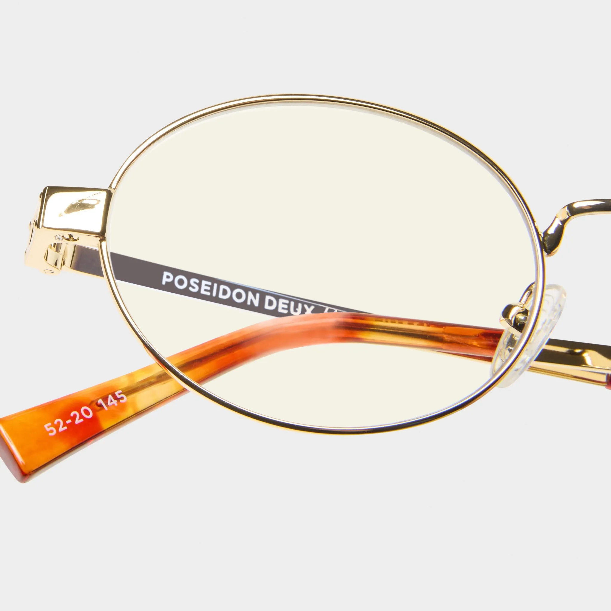 POSEIDON DEUX | GOLD BLUE LIGHT LENS sold by Le Specs product image thumbnail 4