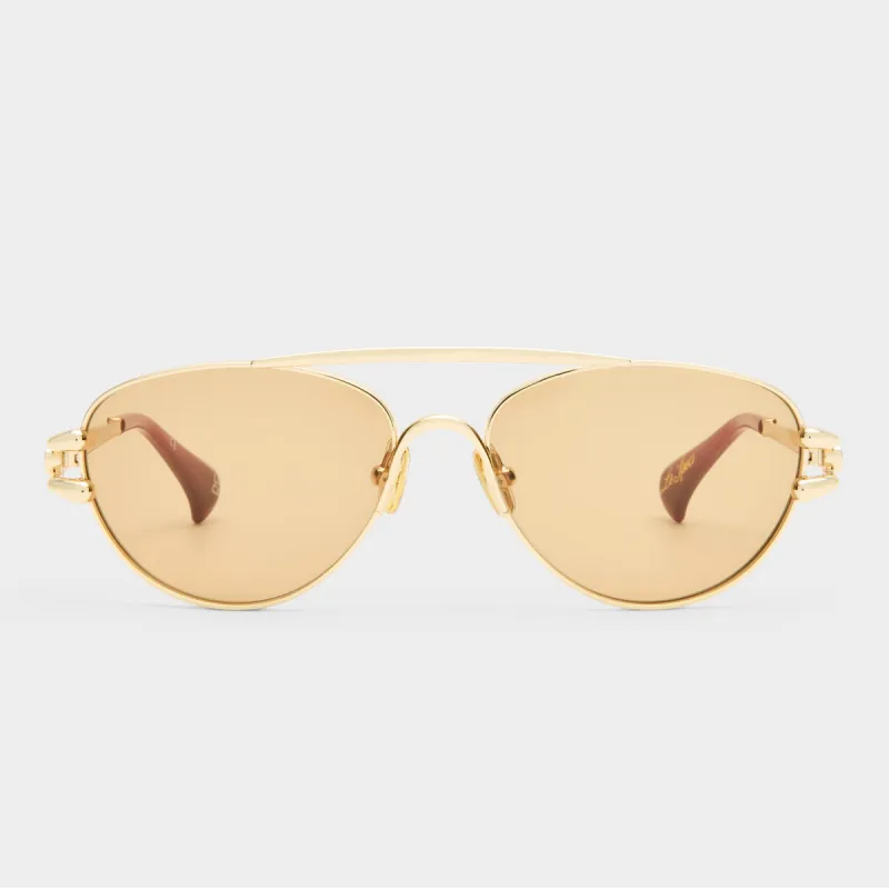 NUMERO SEIS | BRIGHT GOLD TAN TINT sold by Le Specs