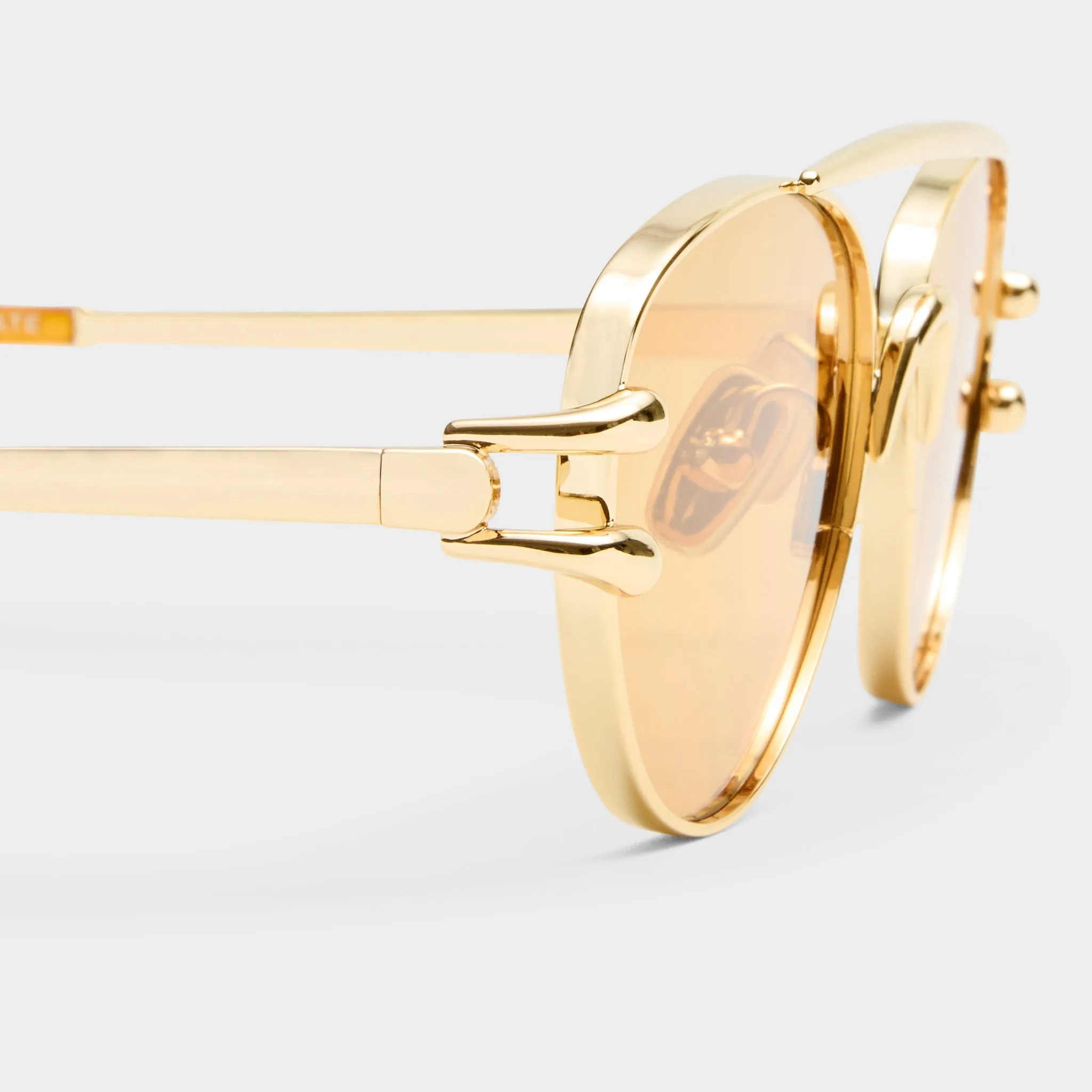 NUMERO SEIS | BRIGHT GOLD AMBER TINT sold by Le Specs product image thumbnail 4