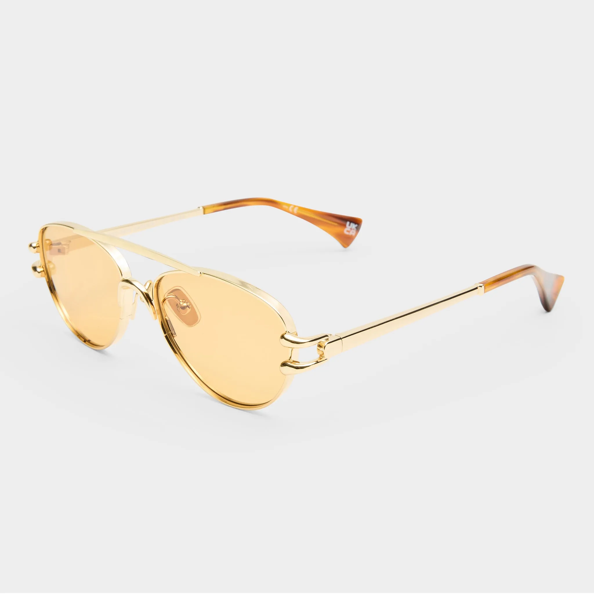 NUMERO SEIS | BRIGHT GOLD AMBER TINT sold by Le Specs product image thumbnail 3