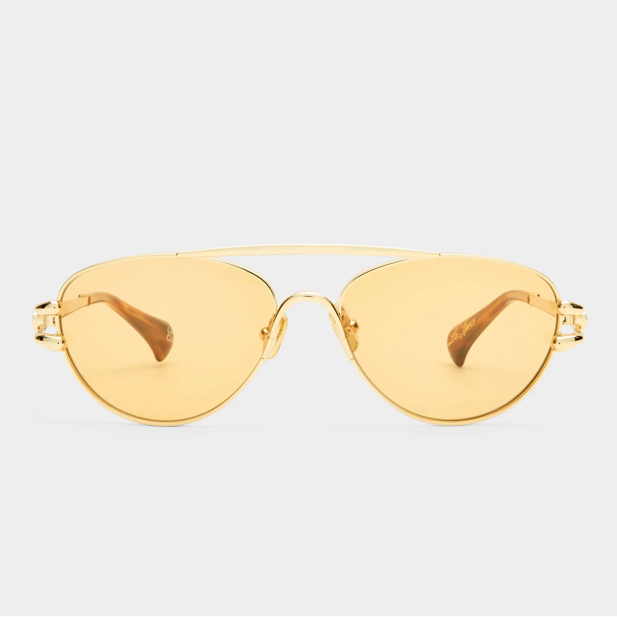 NUMERO SEIS | BRIGHT GOLD AMBER TINT sold by Le Specs