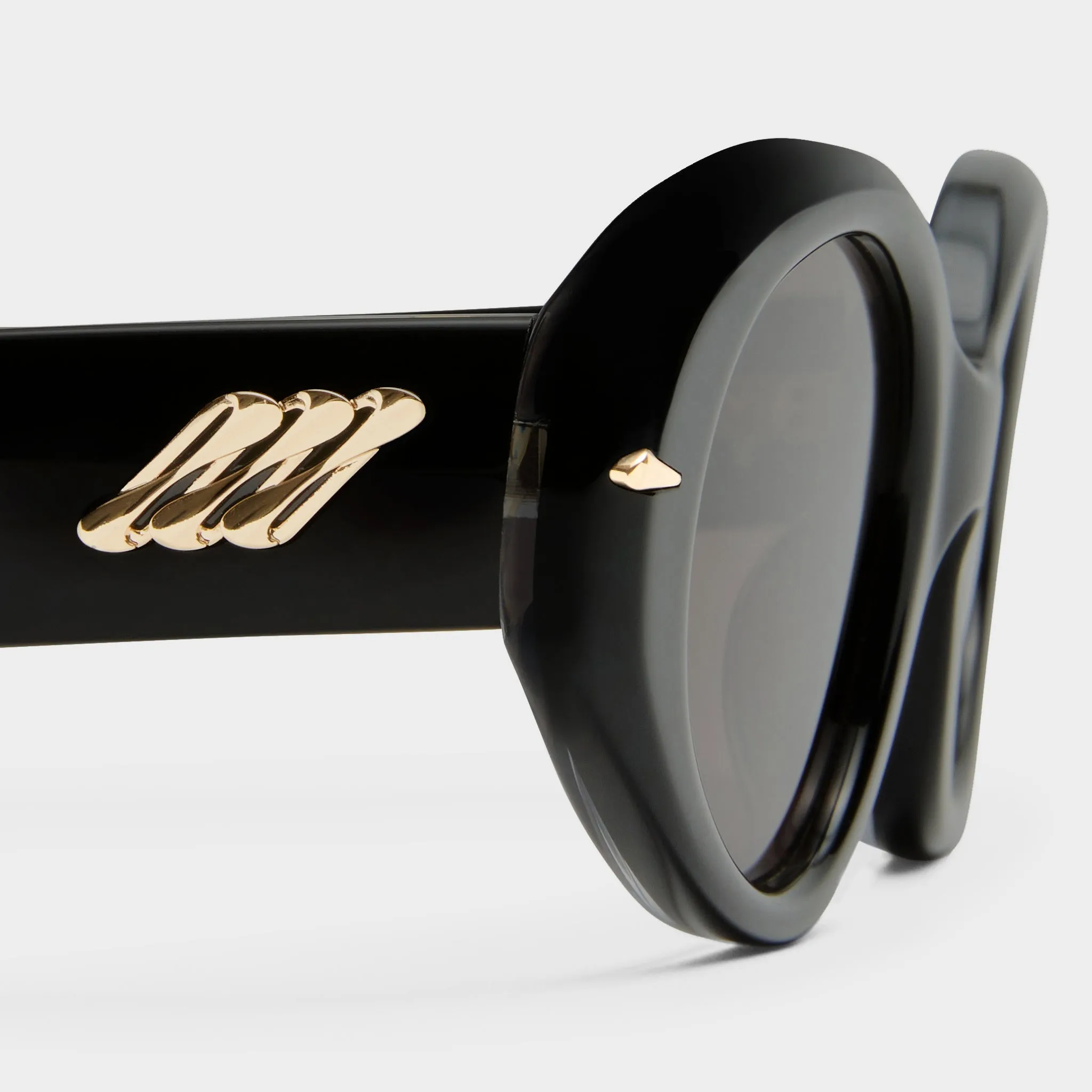 NUMERO DOS | OBSIDIAN BLACK SMOKE MONO sold by Le Specs product image thumbnail 4