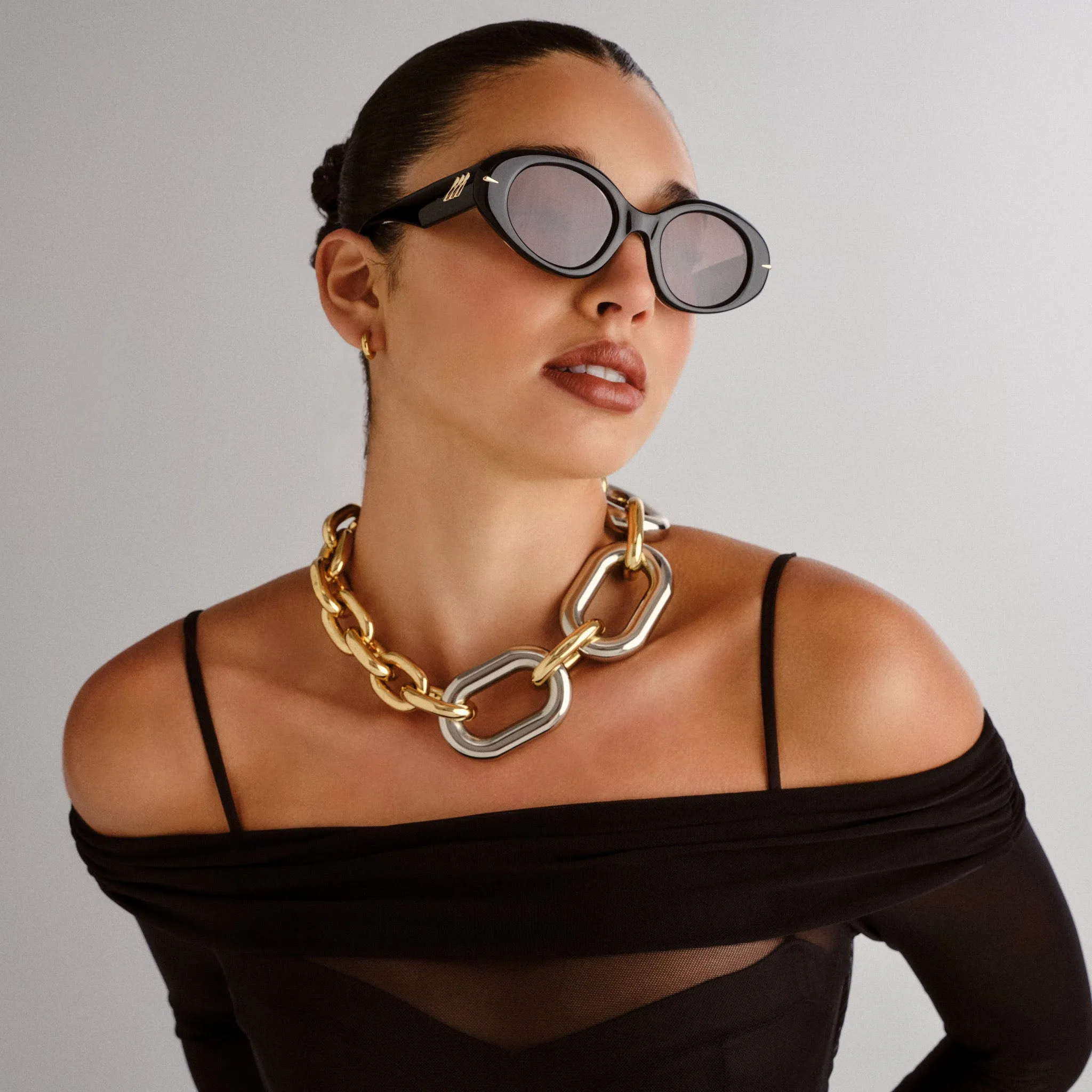 NUMERO DOS | OBSIDIAN BLACK SMOKE MONO sold by Le Specs product image thumbnail 5