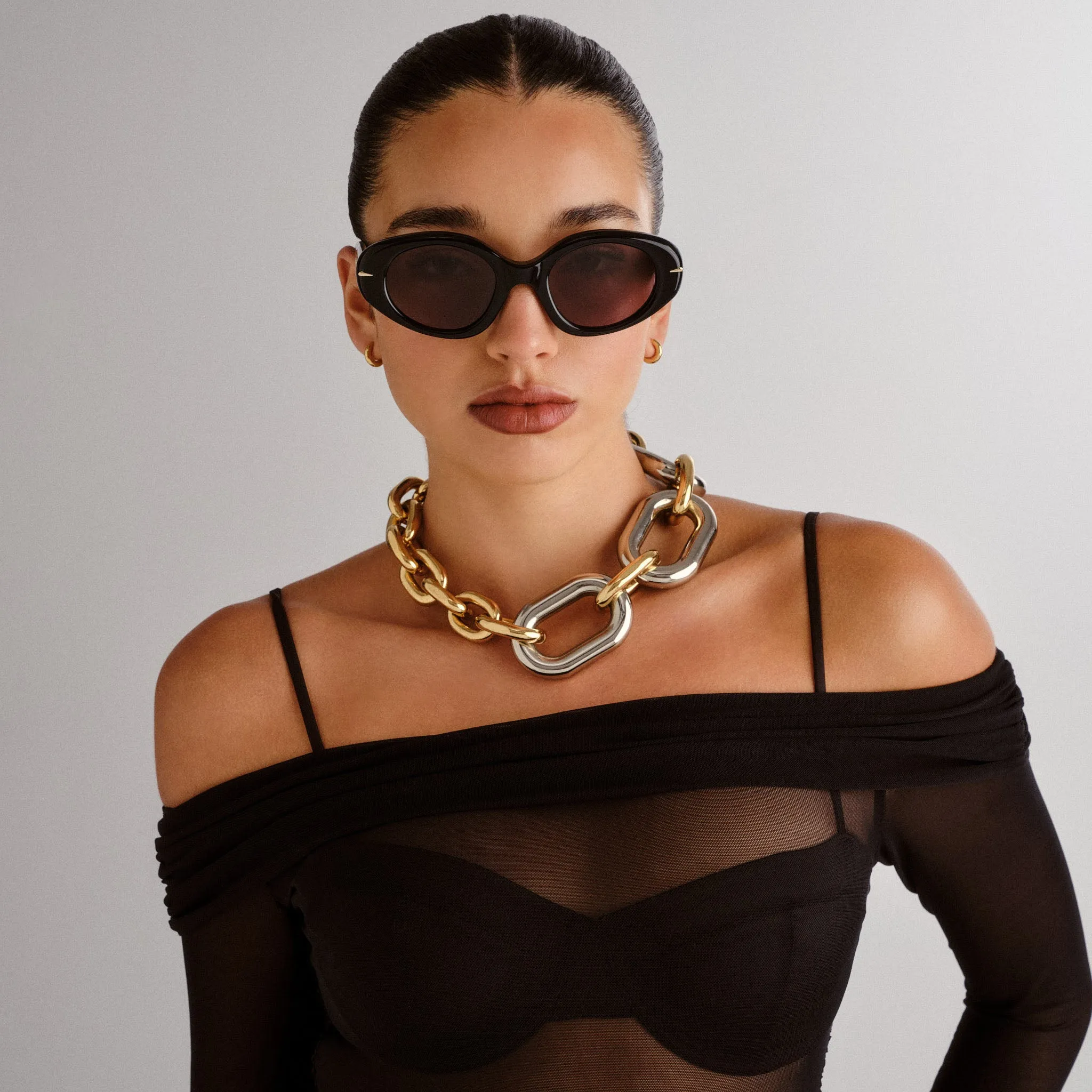 NUMERO DOS | OBSIDIAN BLACK SMOKE MONO sold by Le Specs product image thumbnail 2