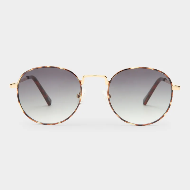 LOST LEGACY | GOLD TORT KHAKI GRAD sold by Le Specs
