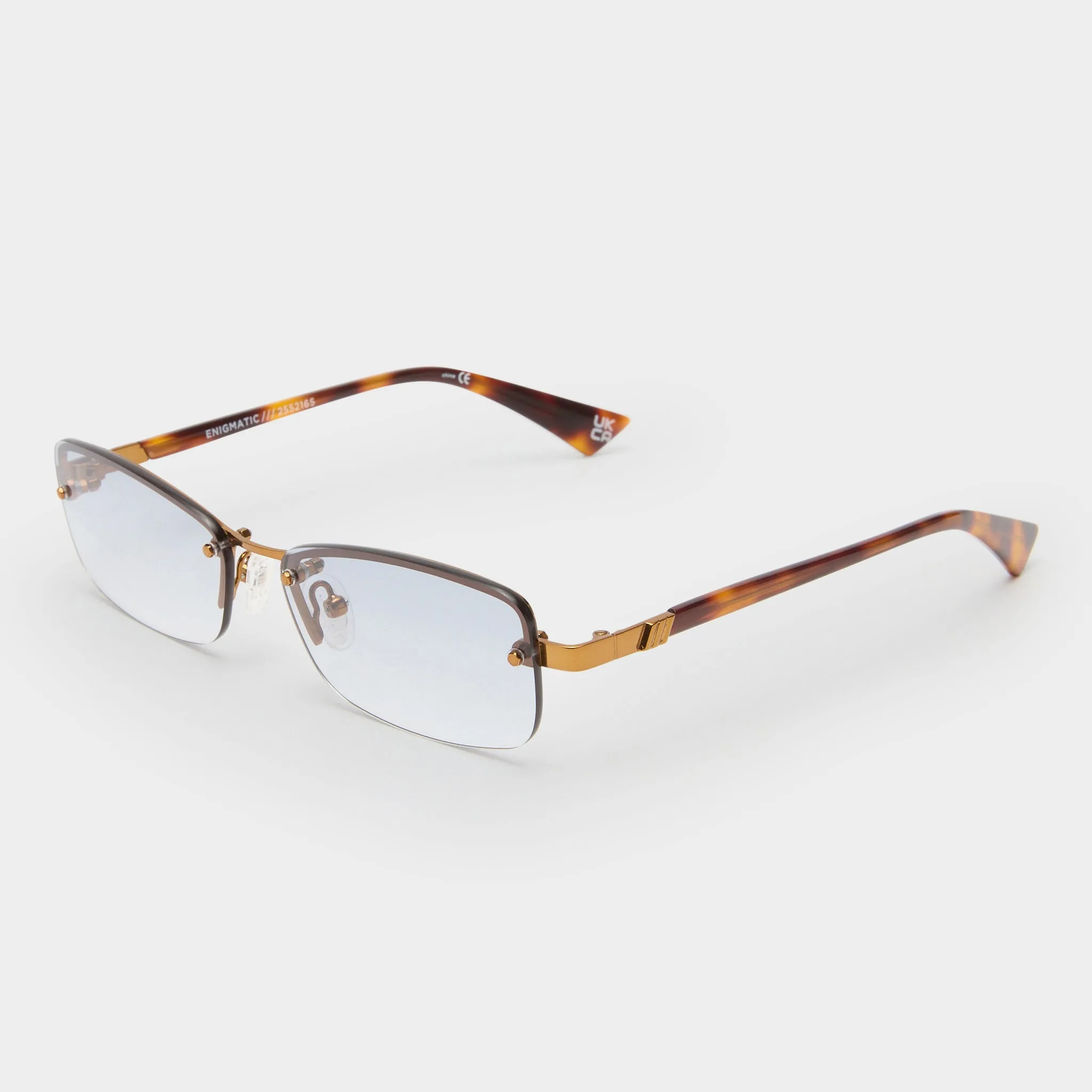 ENIGMATIC | ANTIQUE GOLD DARK TORT sold by Le Specs product image thumbnail 3