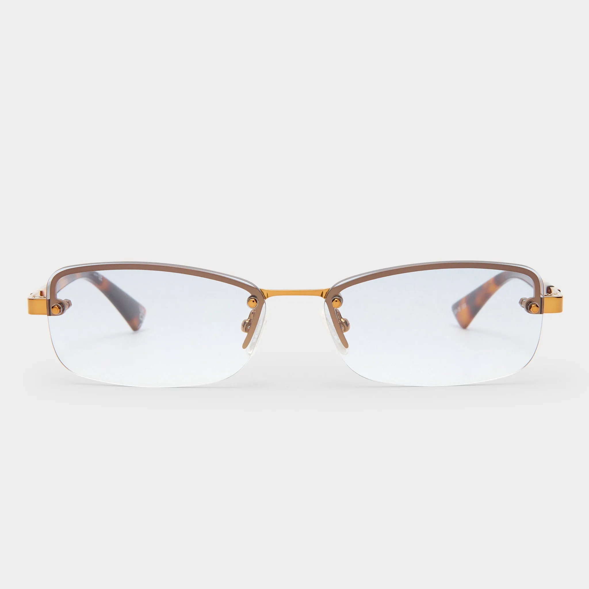 ENIGMATIC | ANTIQUE GOLD DARK TORT sold by Le Specs