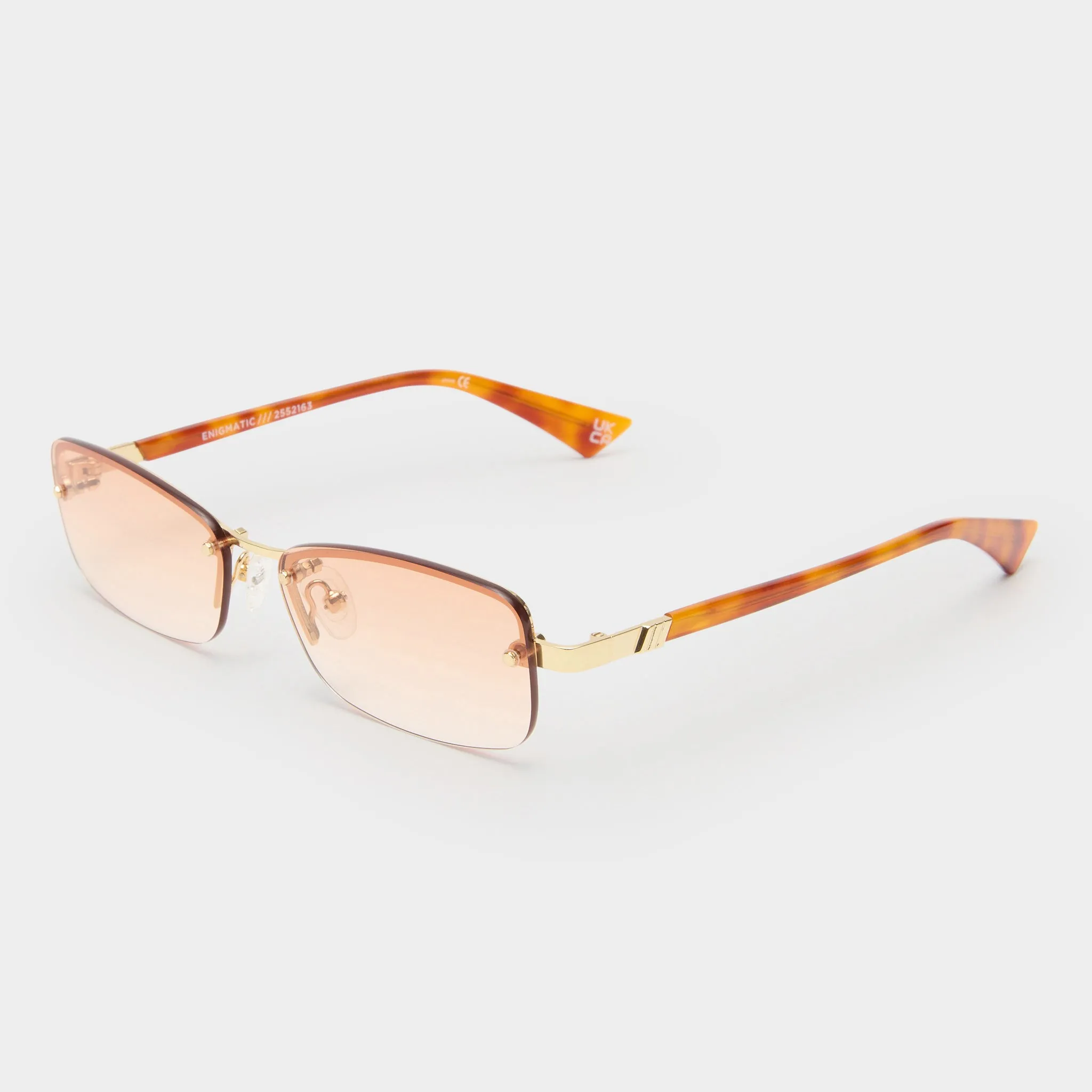 ENIGMATIC | GOLD VINTAGE TORT sold by Le Specs product image thumbnail 3