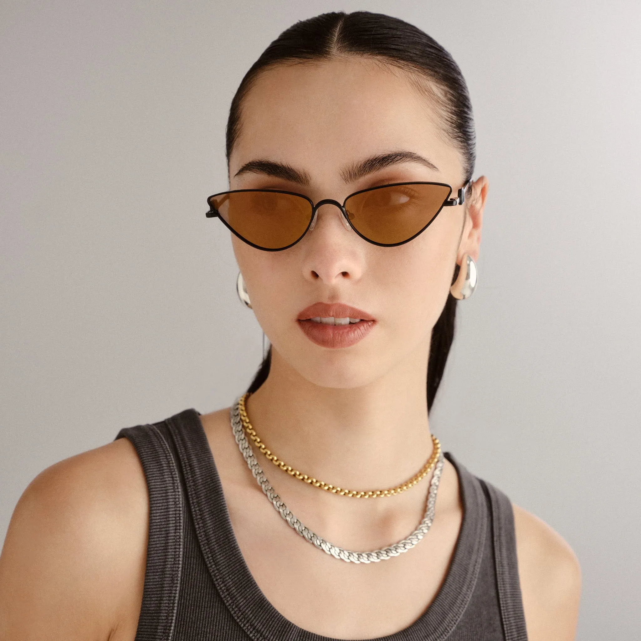 THE SOIREE | SATIN BLACK sold by Le Specs product image thumbnail 2