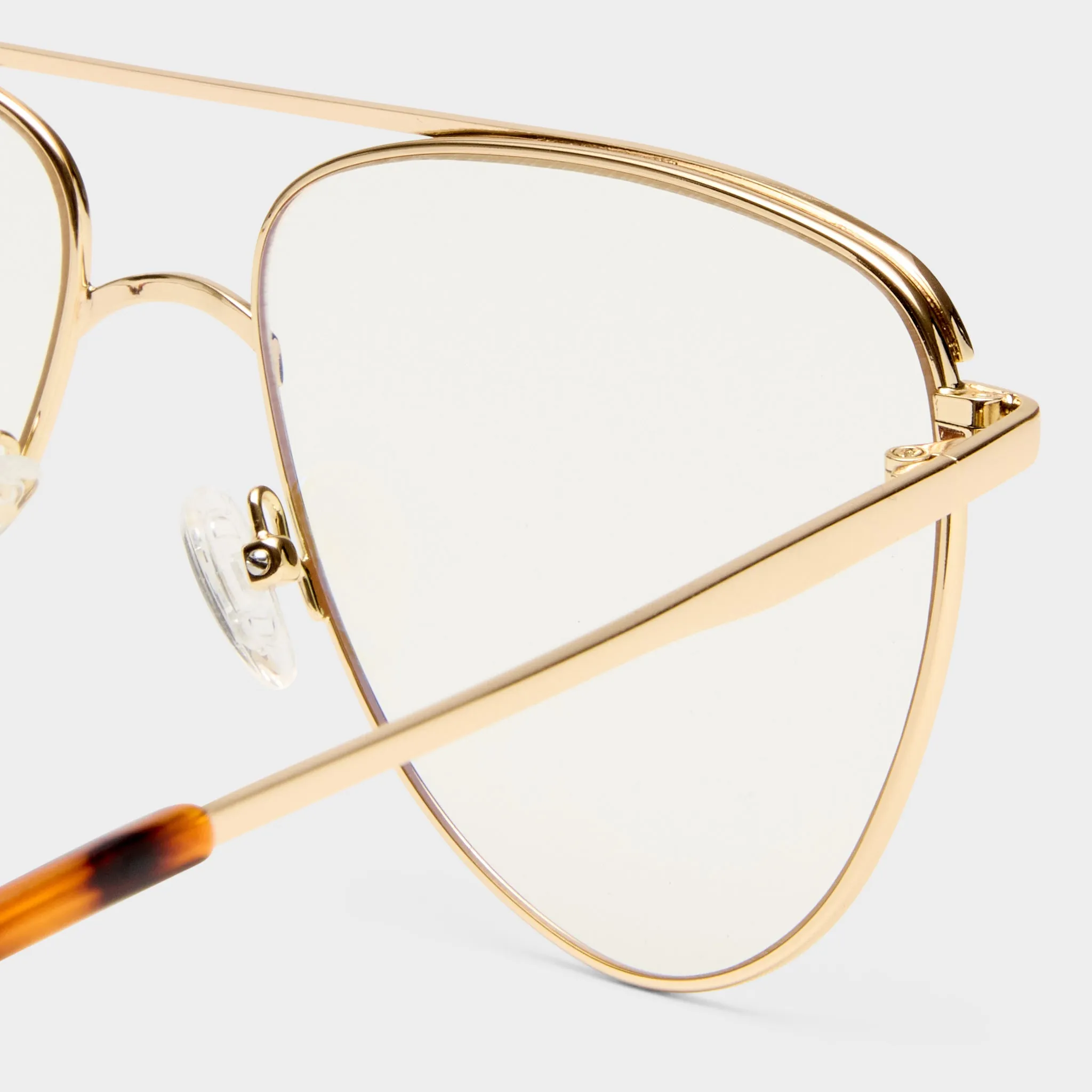 THE DUKE | GOLD BLUE LIGHT LENS sold by Le Specs product image thumbnail 4