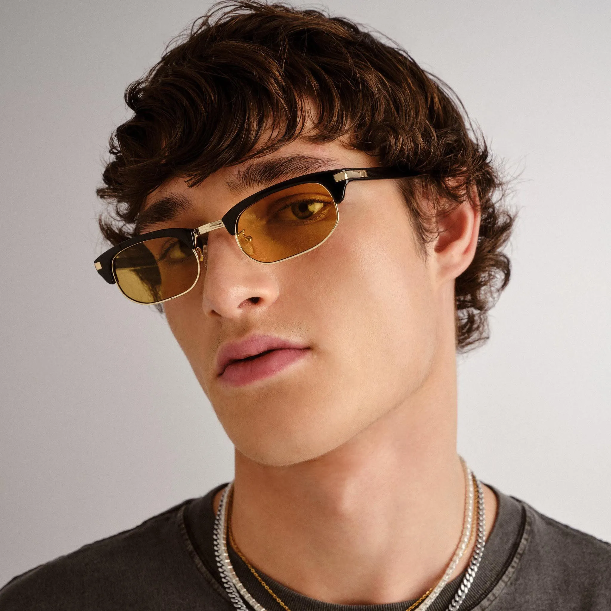 NIGHTINGALE | BLACK OCHRE MONO sold by Le Specs product image thumbnail 2