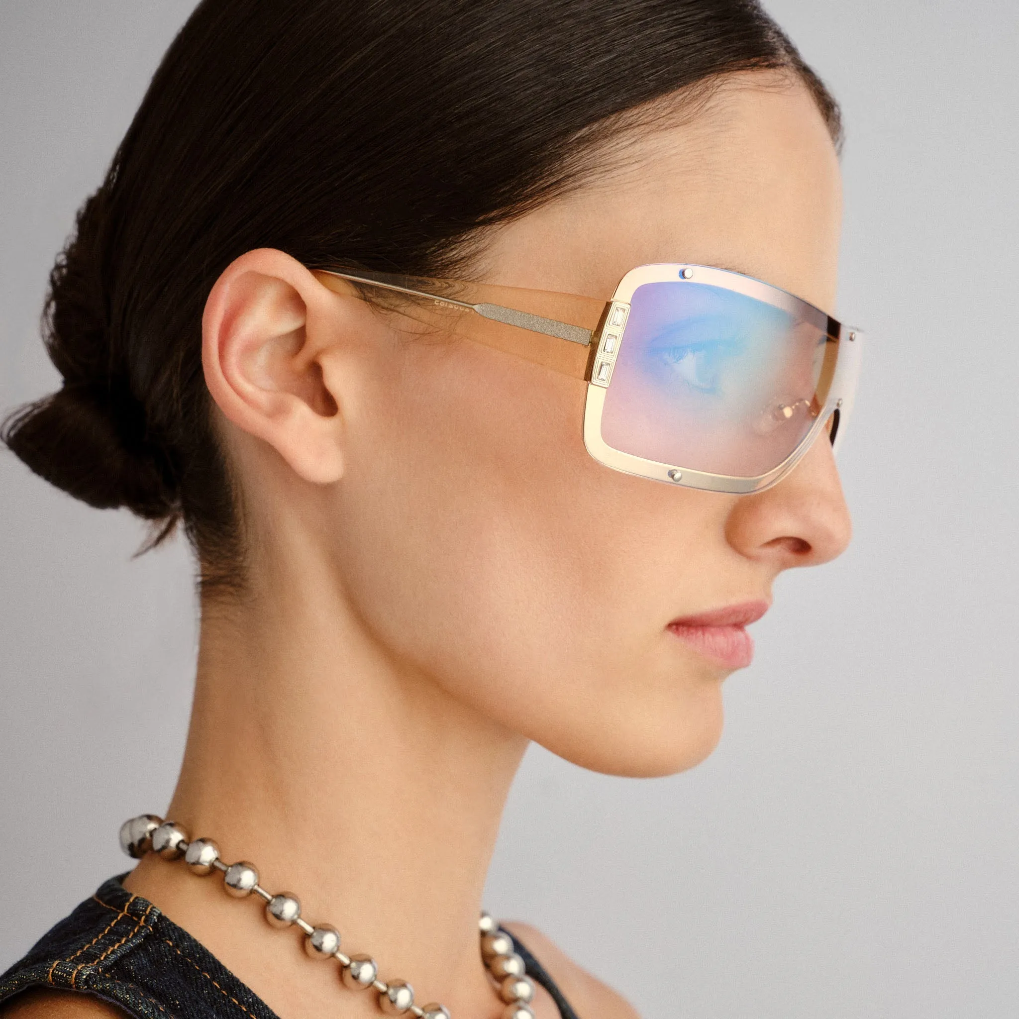 VEILED | BRIGHT GOLD SAND sold by Le Specs product image thumbnail 5