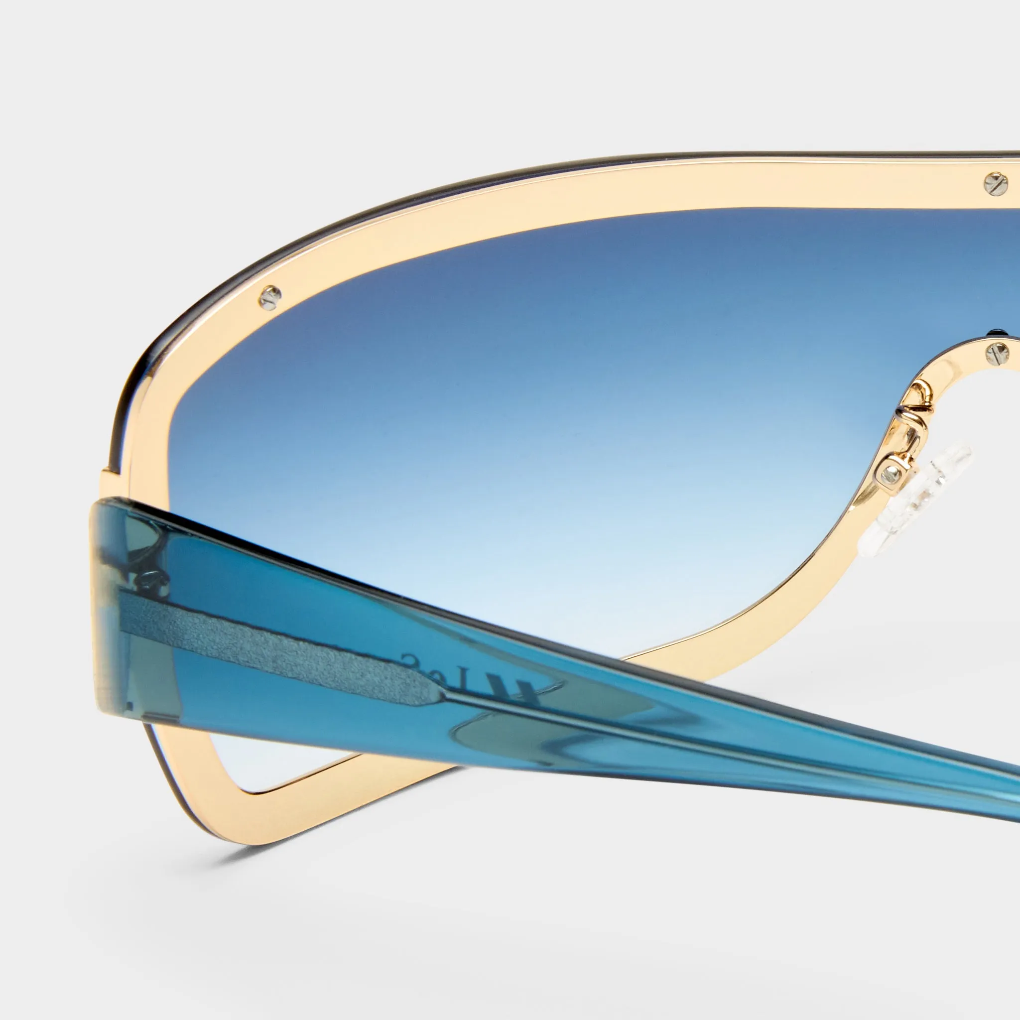 VEILED | BRIGHT GOLD MIDNIGHT BLUE sold by Le Specs product image thumbnail 4