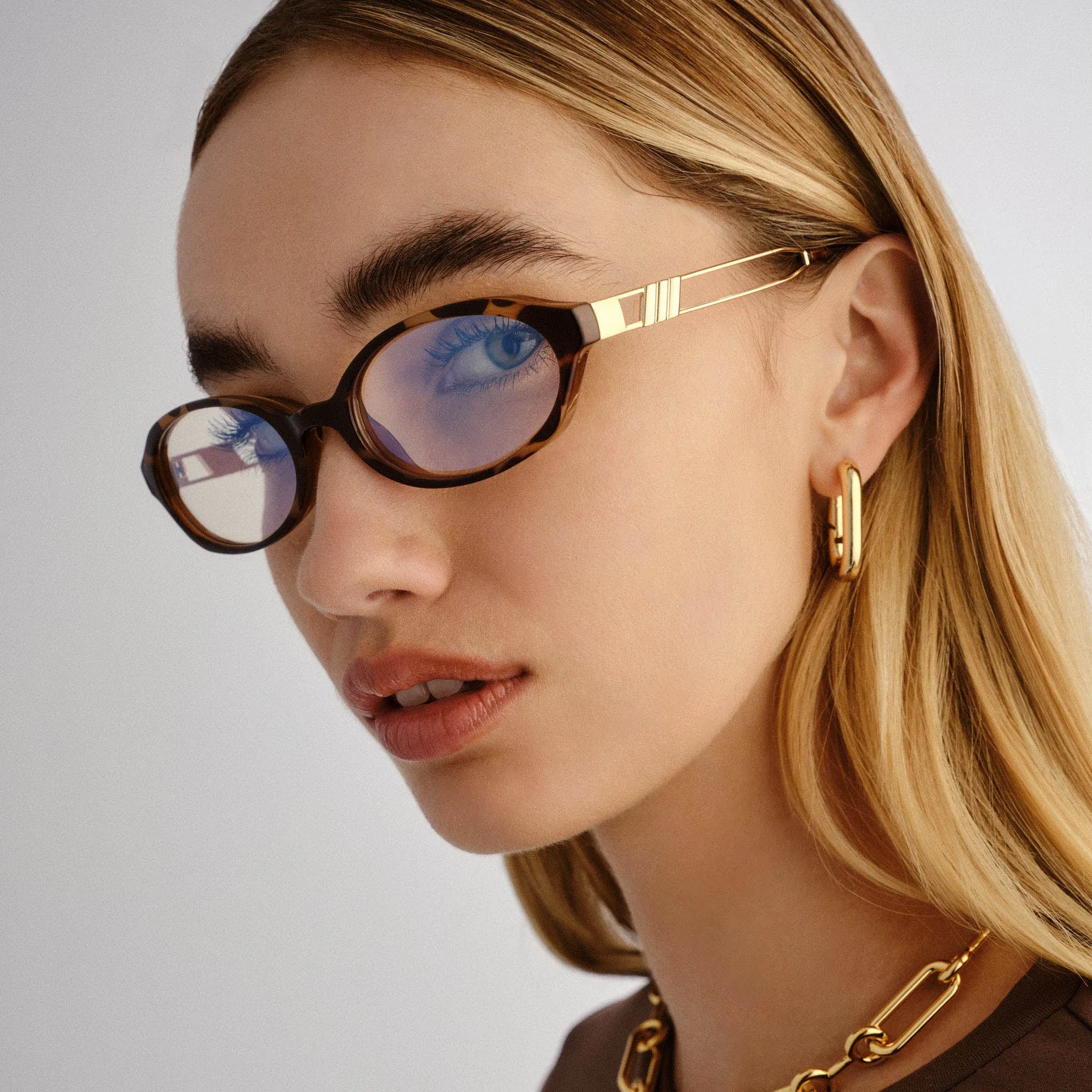 LUNITA | TORT BLUE LIGHT LENS sold by Le Specs product image thumbnail 5