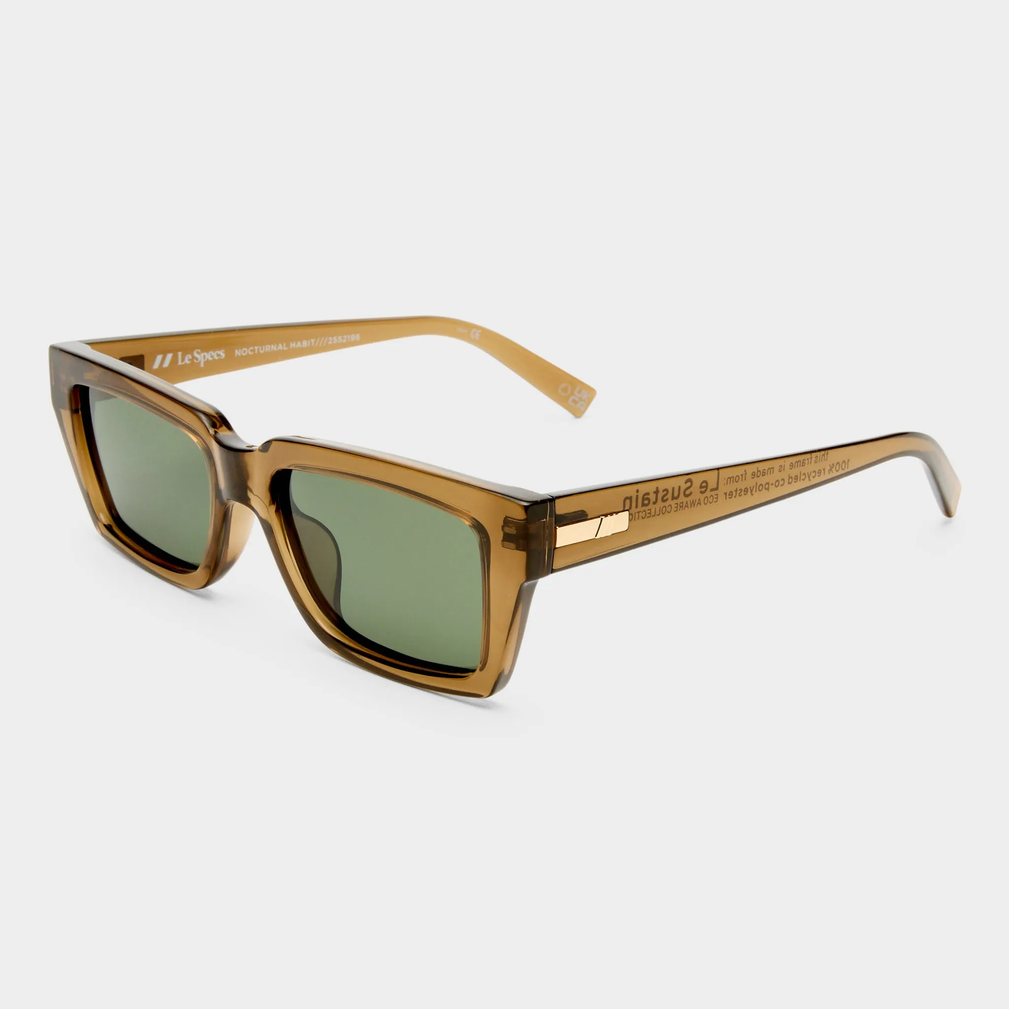 NOCTURNAL HABIT | UMBER POLARIZED sold by Le Specs product image thumbnail 3