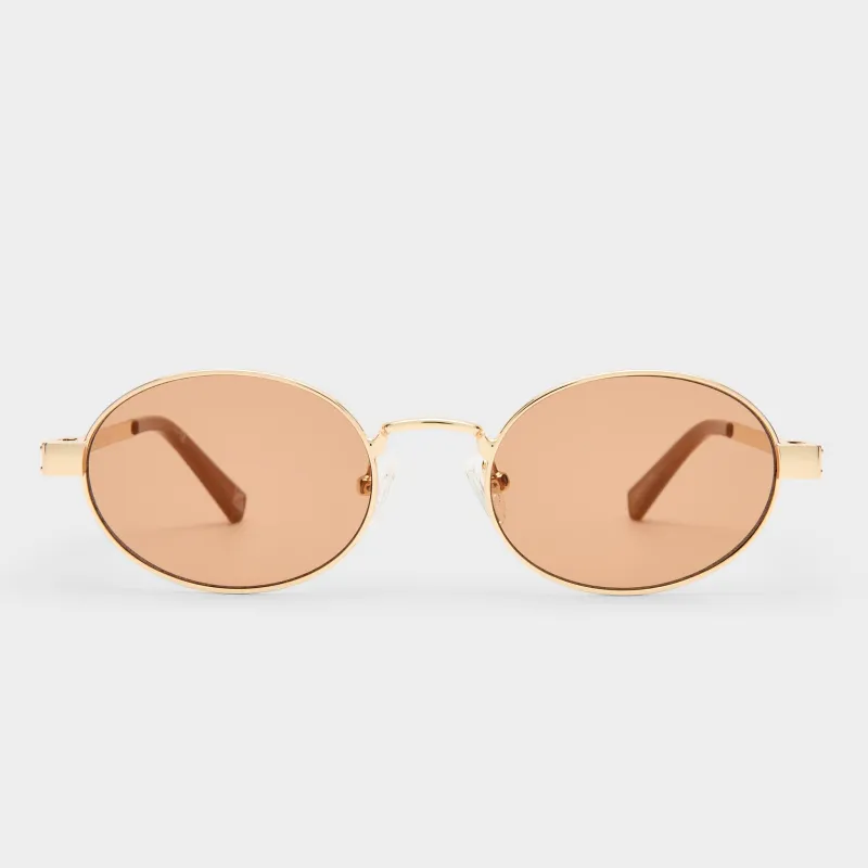 POSEIDON DEUX | GOLD CHOCOLATE MONO sold by Le Specs