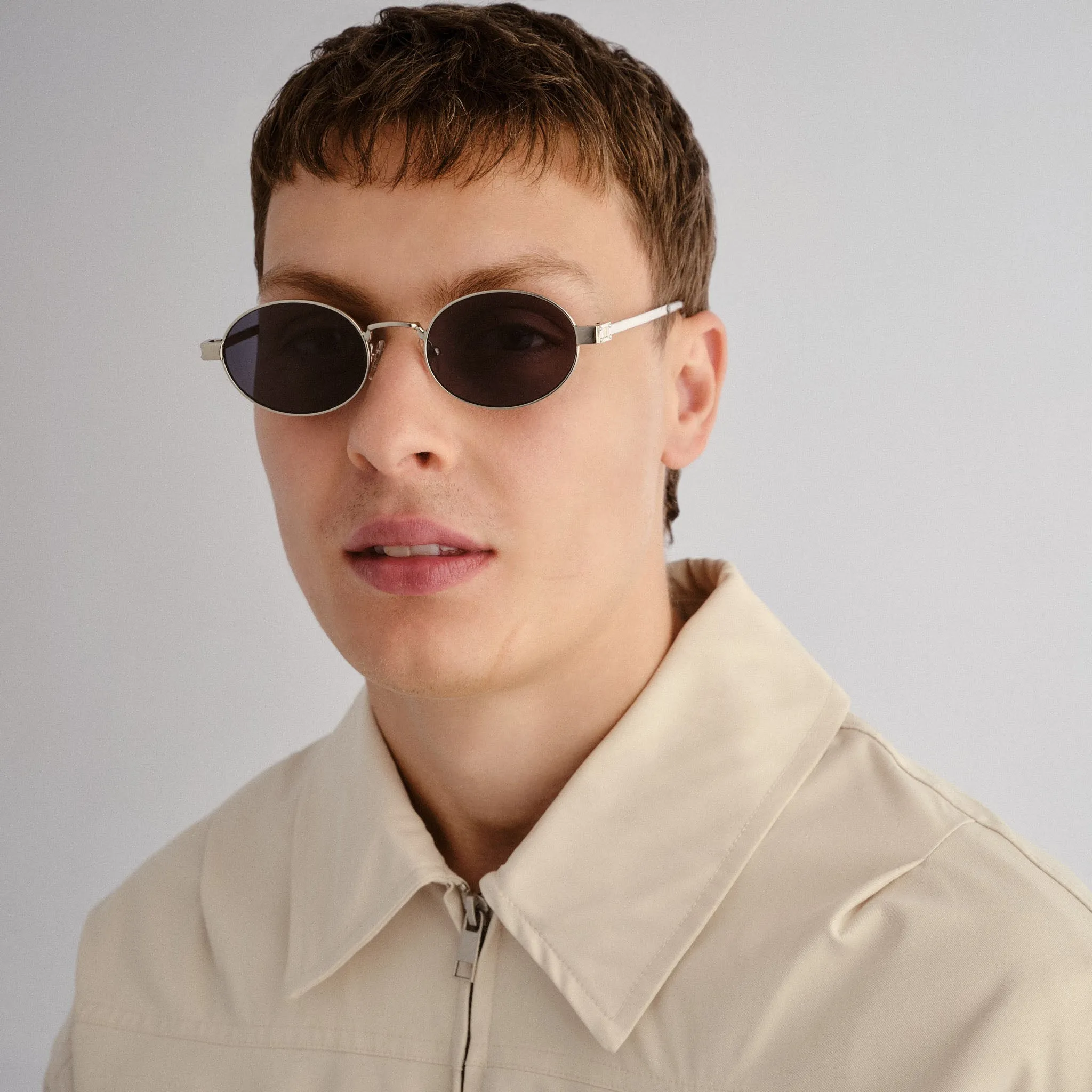 POSEIDON DEUX | SILVER SMOKE MONO sold by Le Specs product image thumbnail 5