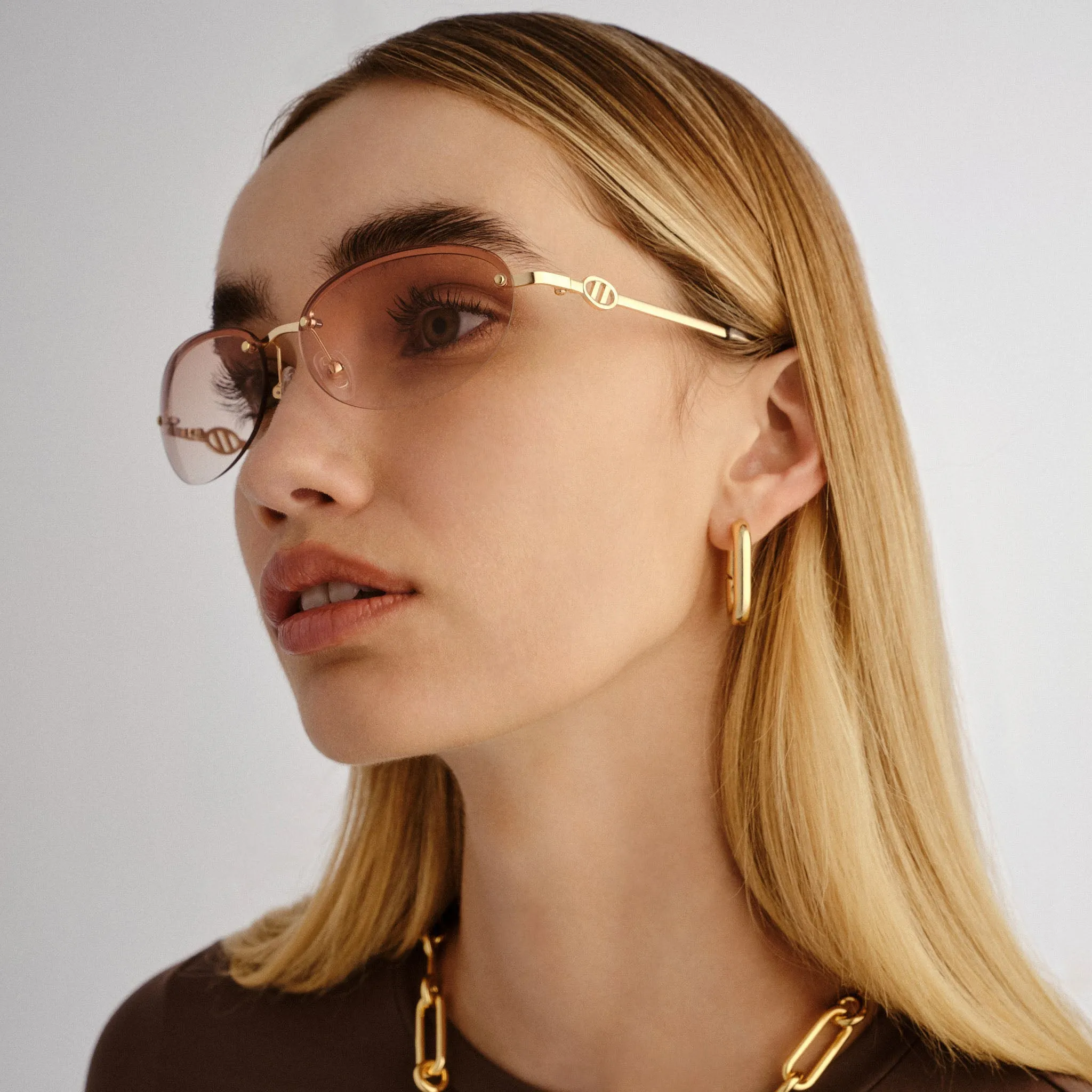 SLINKY | GOLD LIGHT BROWN GRAD sold by Le Specs product image thumbnail 5