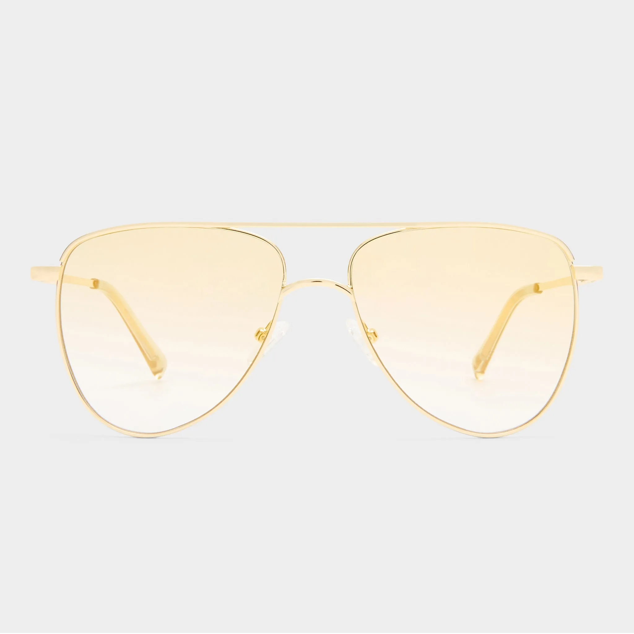 THE DUKE | GOLD TAN GRAD W GOLD FLASH sold by Le Specs