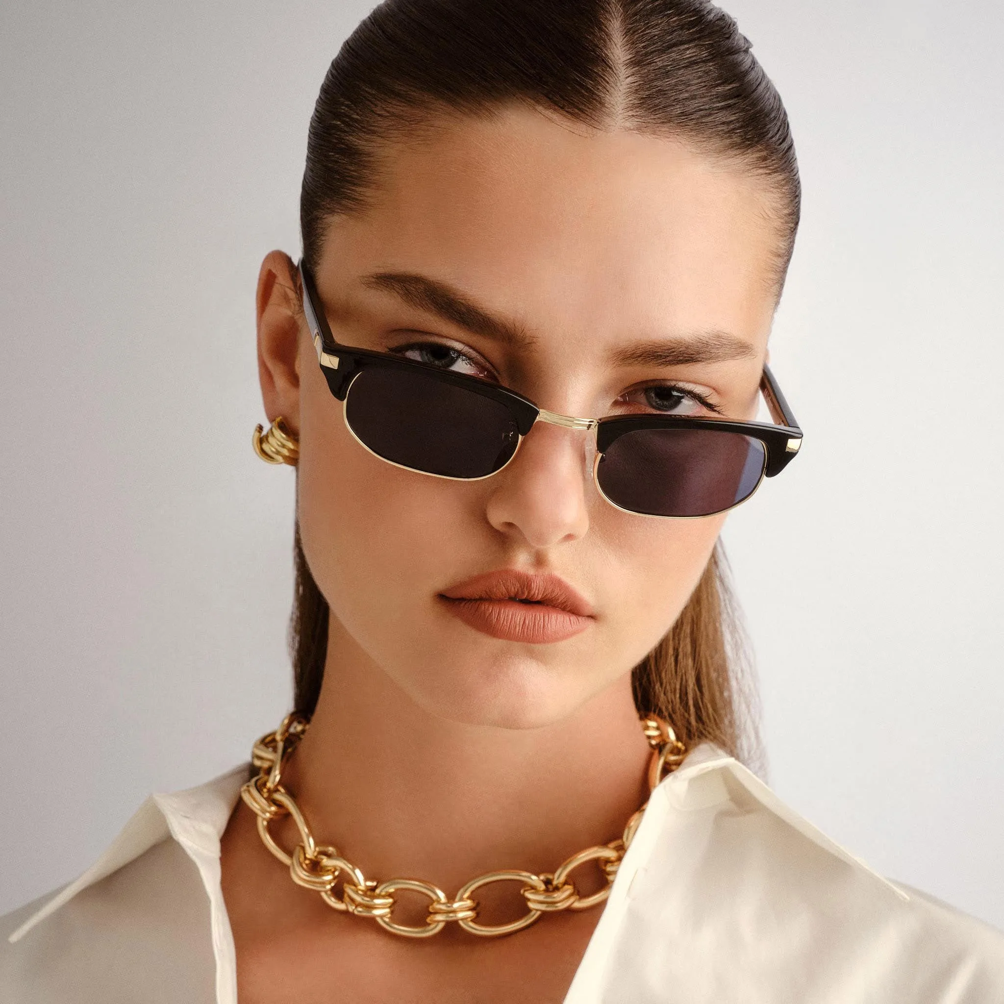 NIGHTINGALE | BLACK SMOKE MONO sold by Le Specs product image thumbnail 2