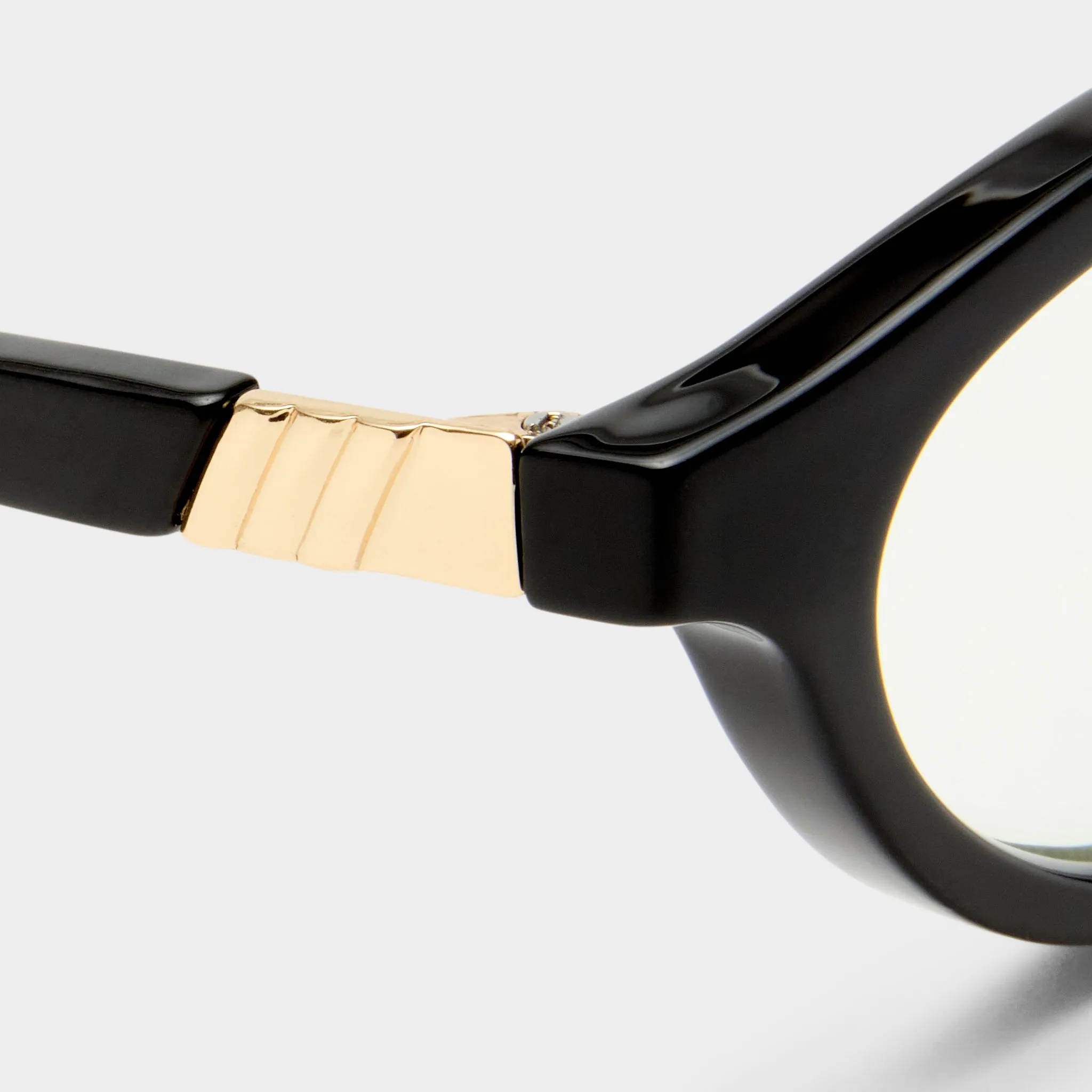 DUSKFALL | BLACK BLUE LIGHT LENS sold by Le Specs product image thumbnail 4