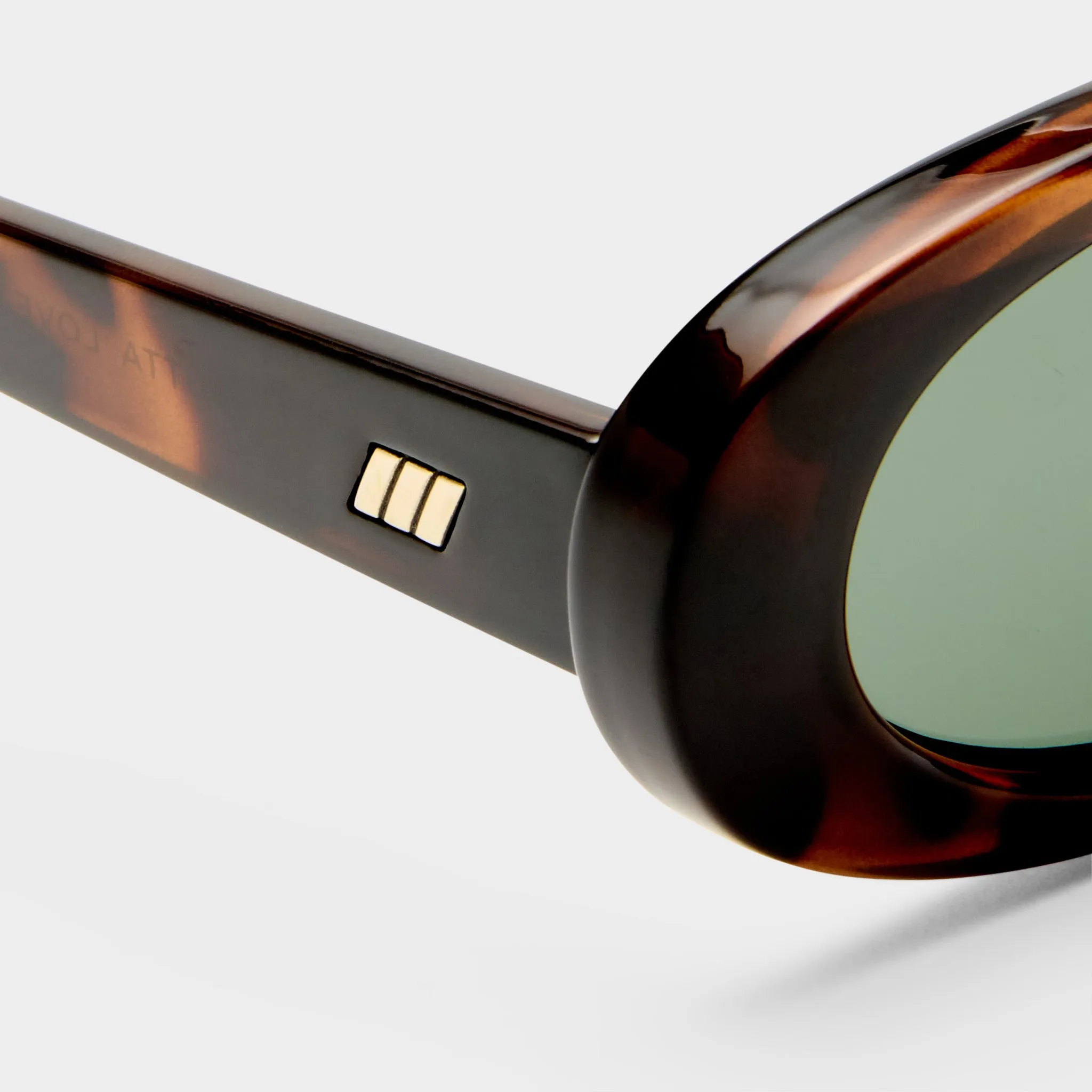 OUTTA LOVE + | TORT GREEN MONO sold by Le Specs product image thumbnail 4