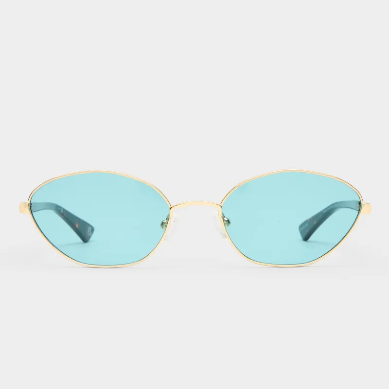 LE BEBE | GOLD AQUA MONO sold by Le Specs