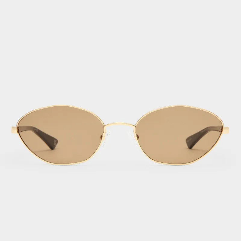LE BEBE | GOLD BROWN MONO sold by Le Specs