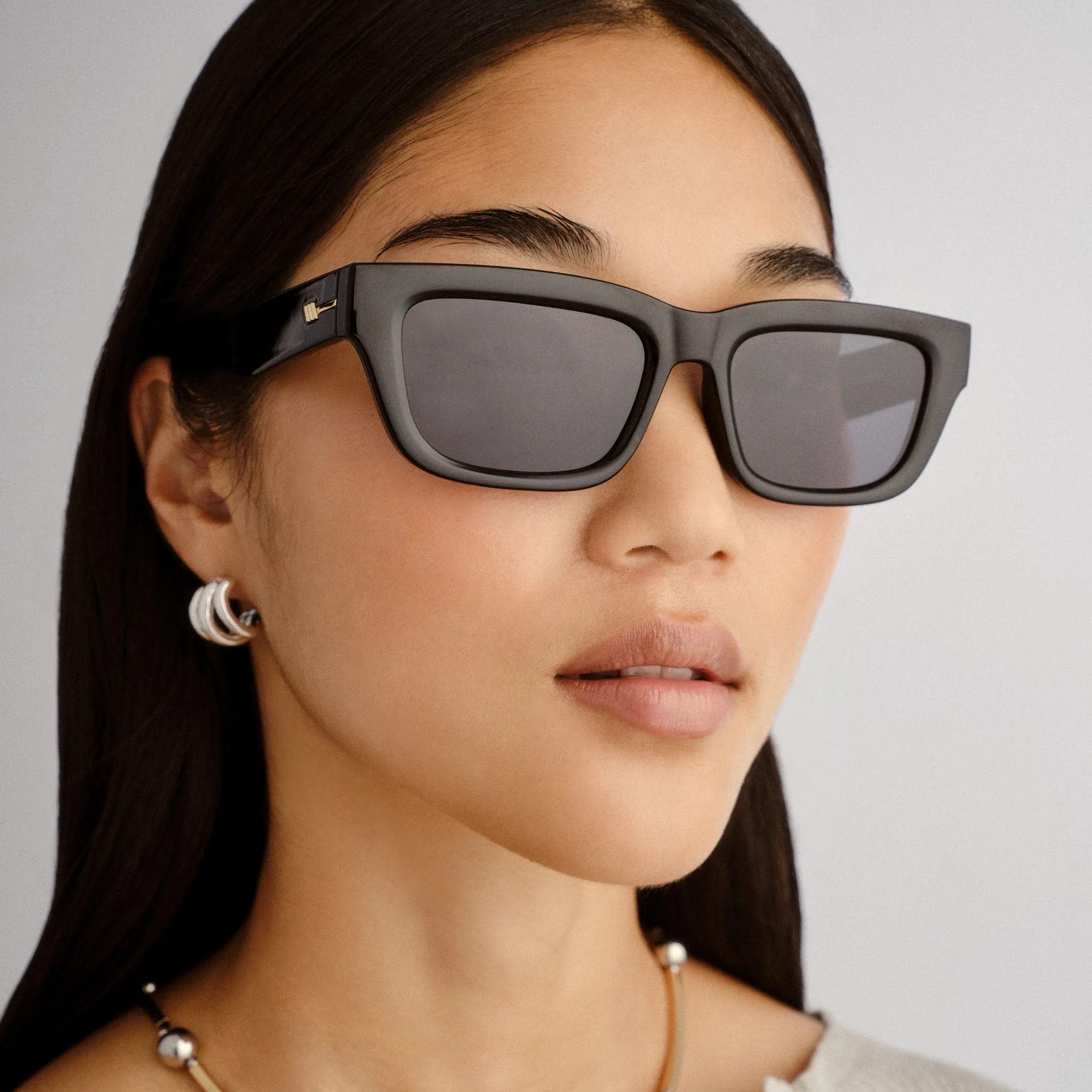 LE CASTLE | BLACK SMOKE MONO POLARIZED sold by Le Specs product image thumbnail 5