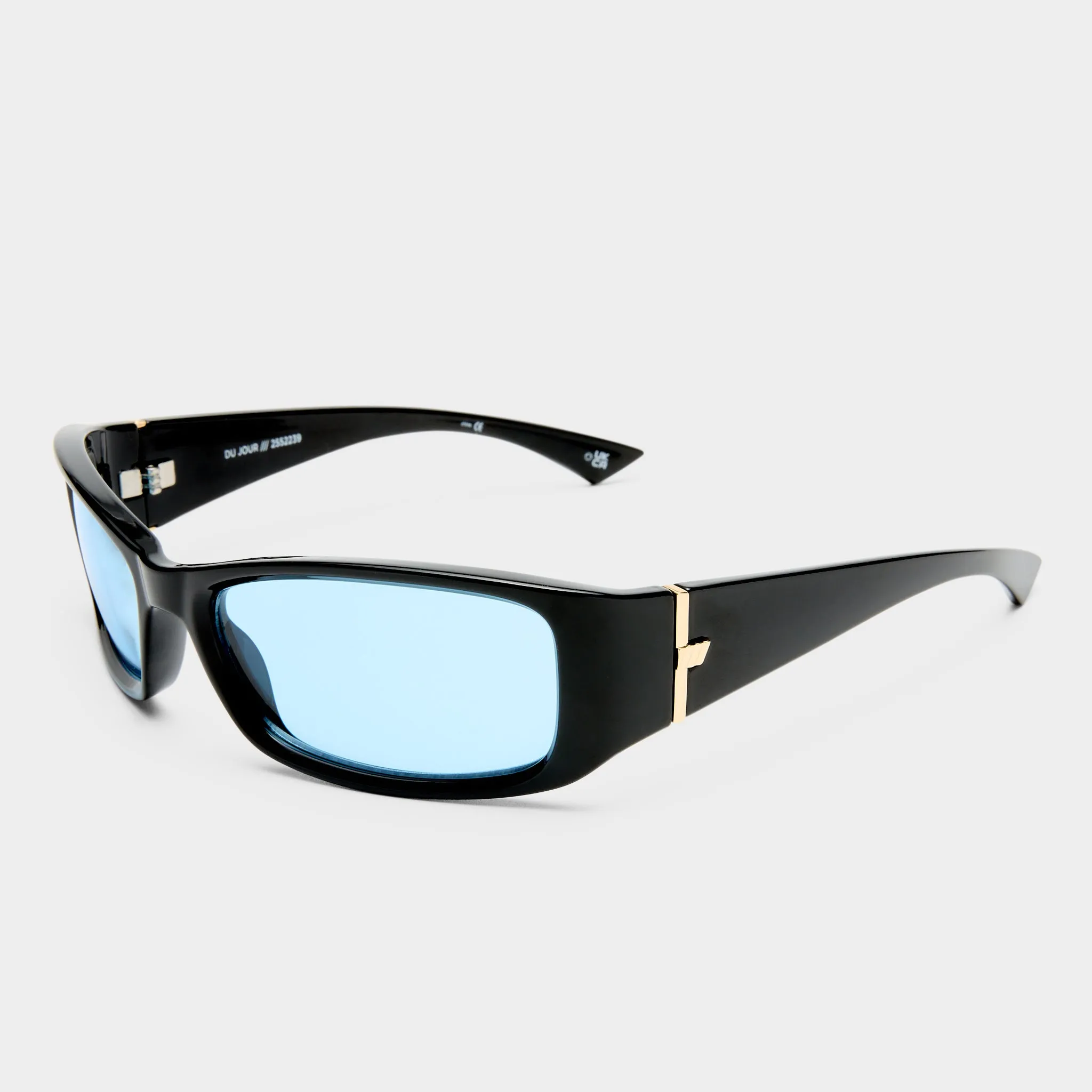 DU JOUR | BLACK SKY BLUE TINT sold by Le Specs product image thumbnail 3