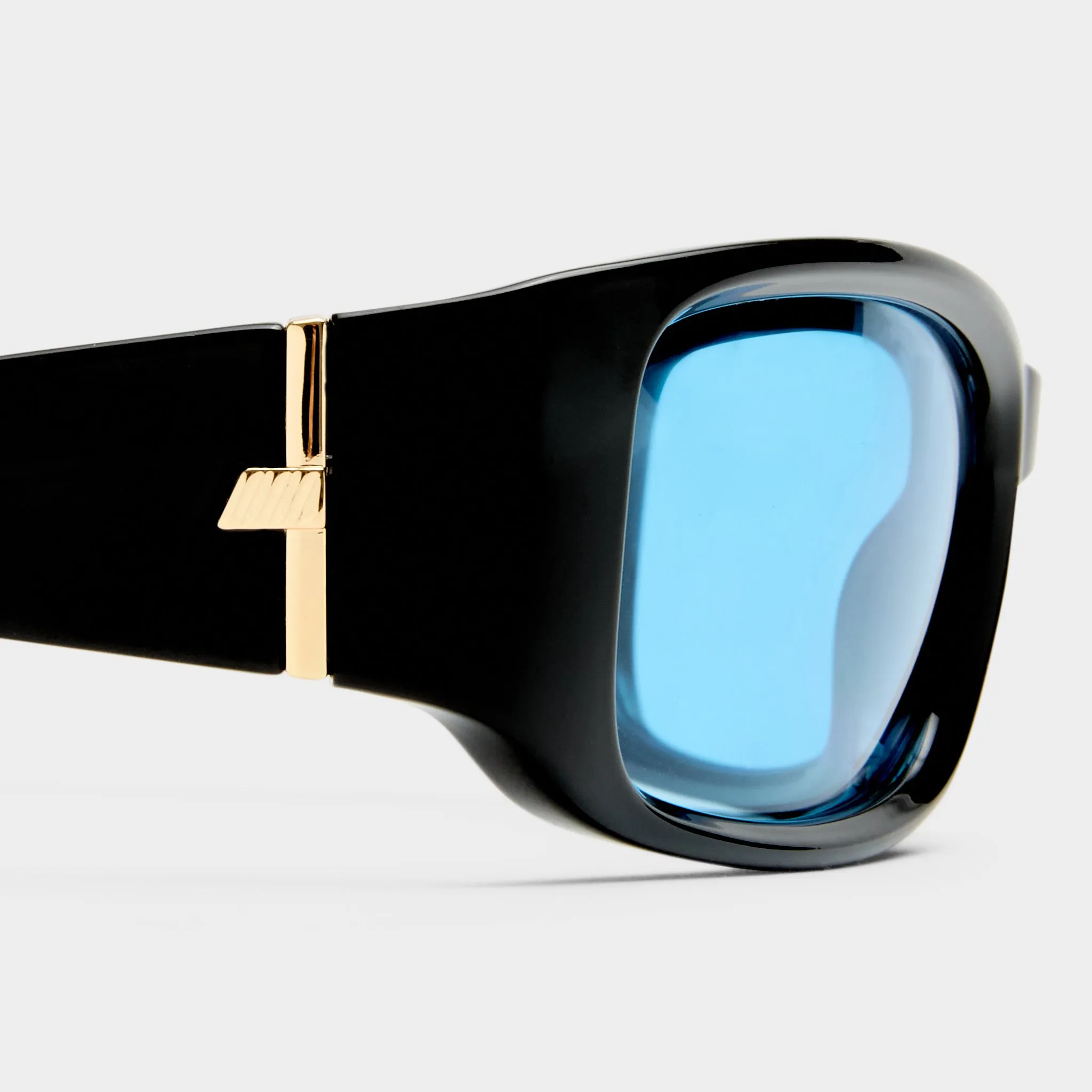DU JOUR | BLACK SKY BLUE TINT sold by Le Specs product image thumbnail 4