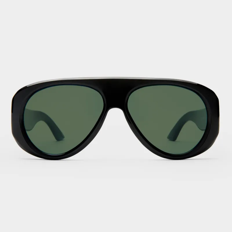 DREAM BOAT | BLACK KHAKI MONO POLARIZED made by Le Specs