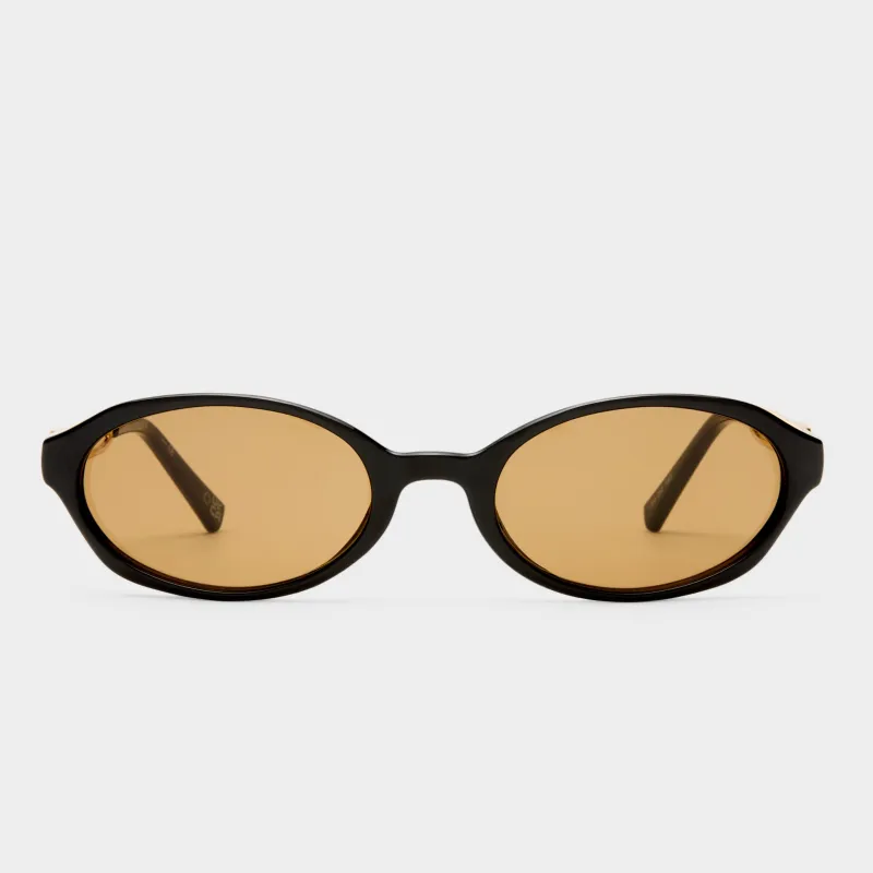 LUNITA | BLACK LIGHT BROWN MONO sold by Le Specs