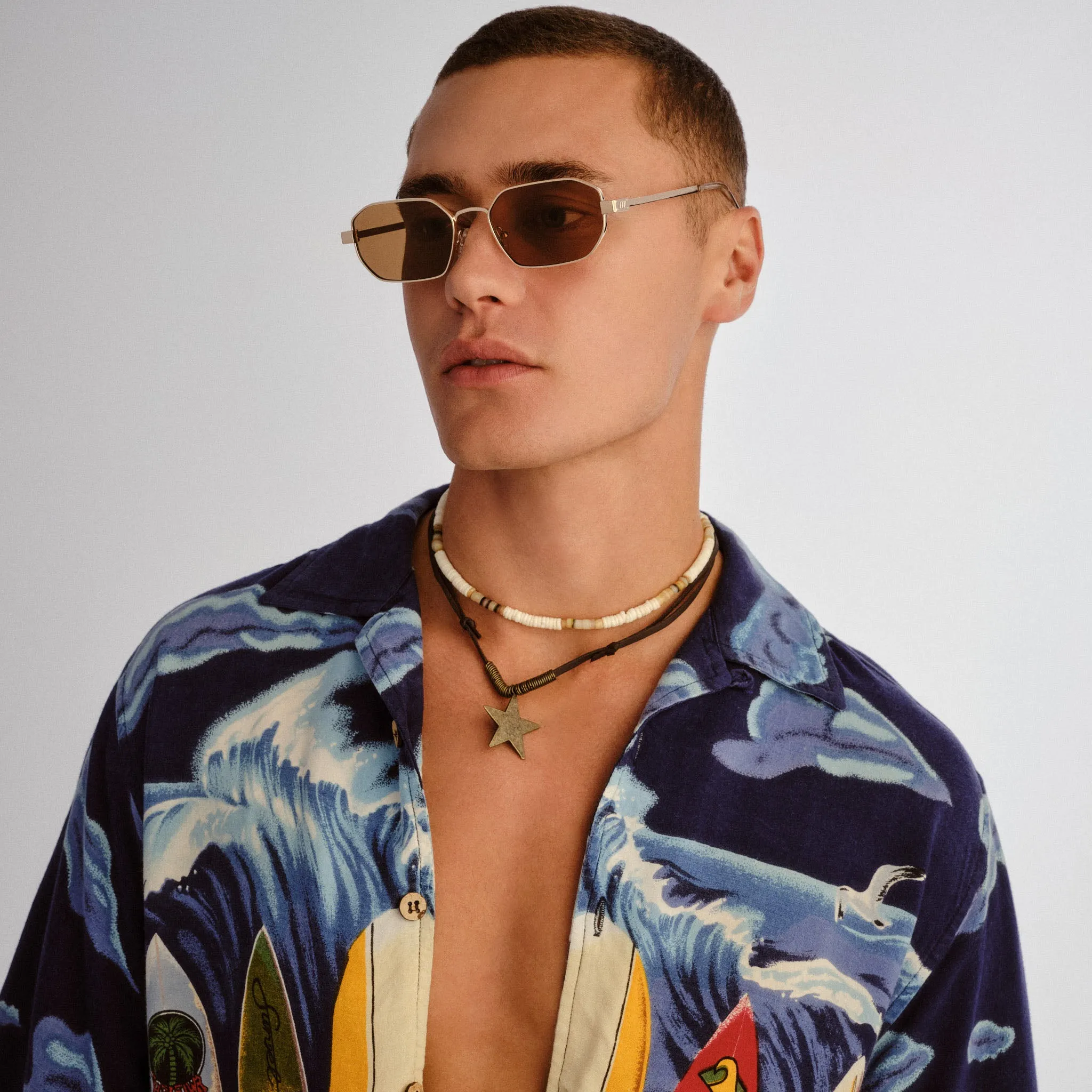 MYTHIC | GOLD LIGHT BROWN MONO sold by Le Specs product image thumbnail 5