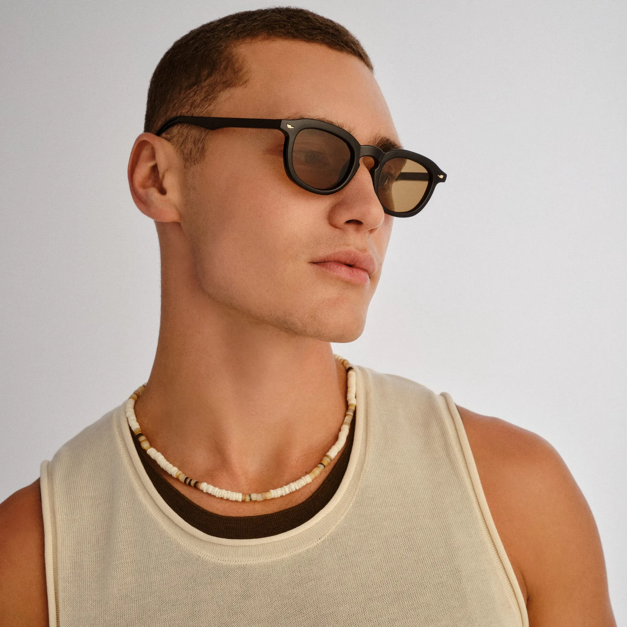 HEART THROB | BLACK LIGHT BROWN MONO sold by Le Specs product image thumbnail 5