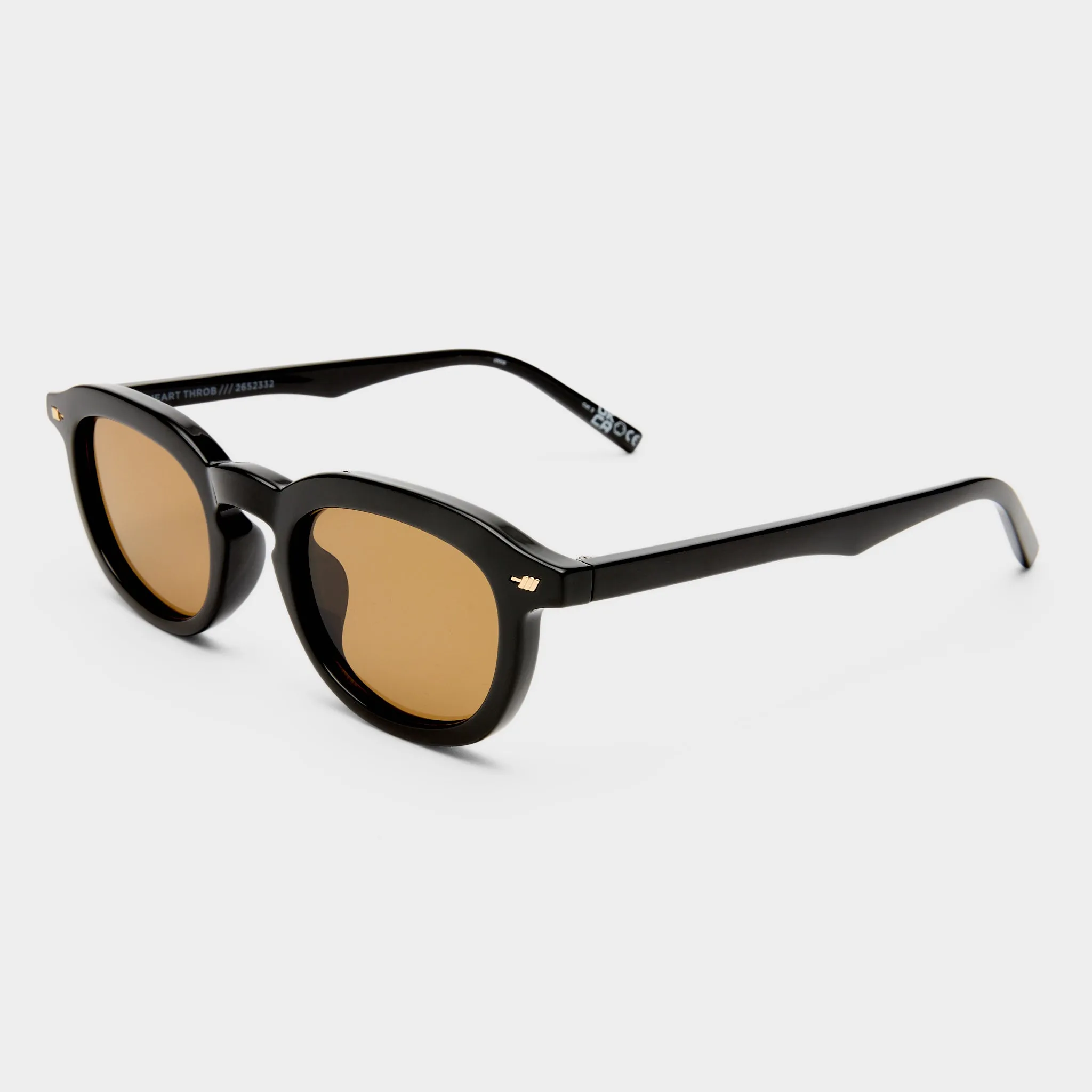HEART THROB | BLACK LIGHT BROWN MONO sold by Le Specs product image thumbnail 3