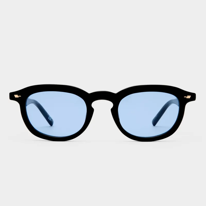 HEART THROB | BLACK DUSTY BLUE TINT sold by Le Specs