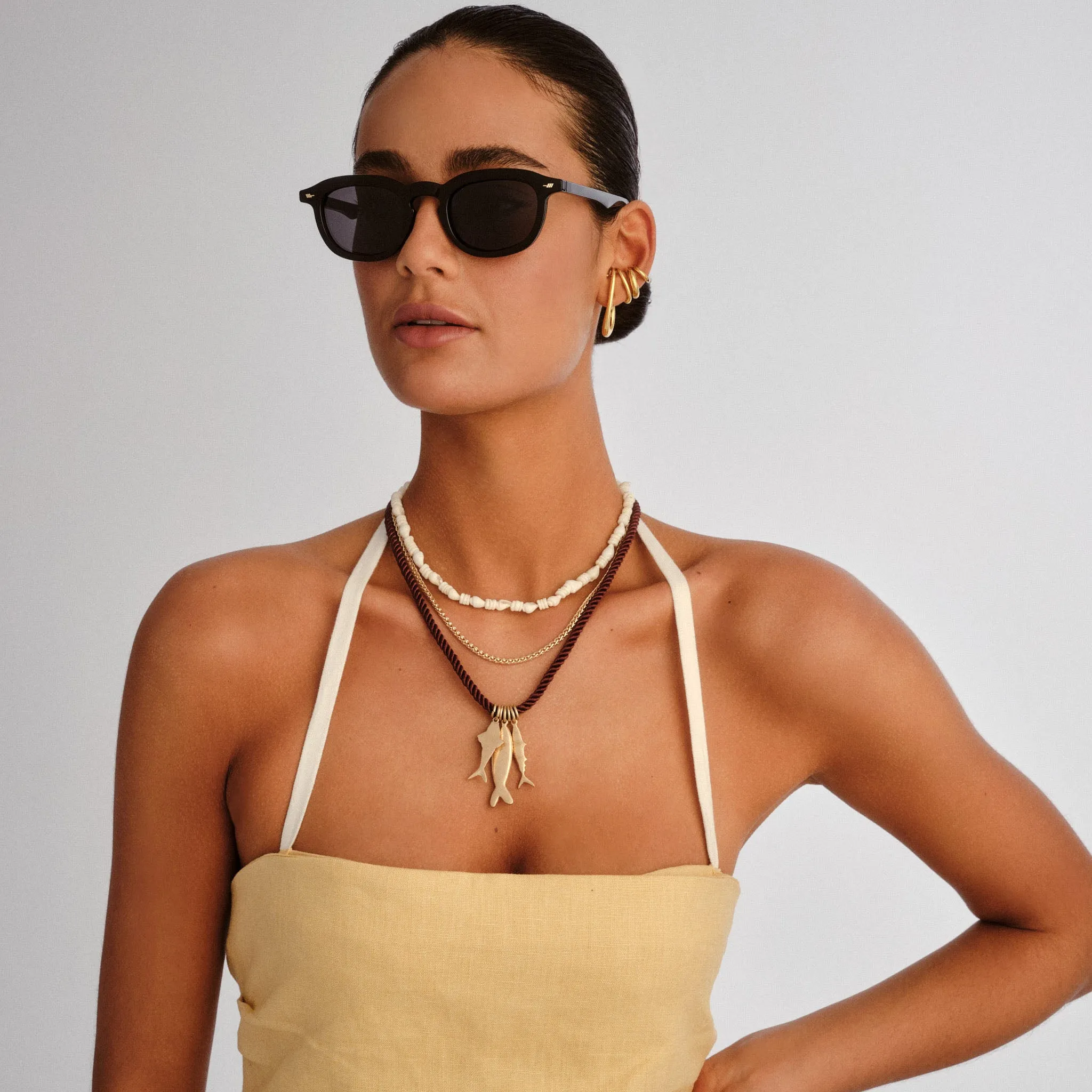 HEART THROB | BLACK SMOKE MONO POLARIZED sold by Le Specs product image thumbnail 5