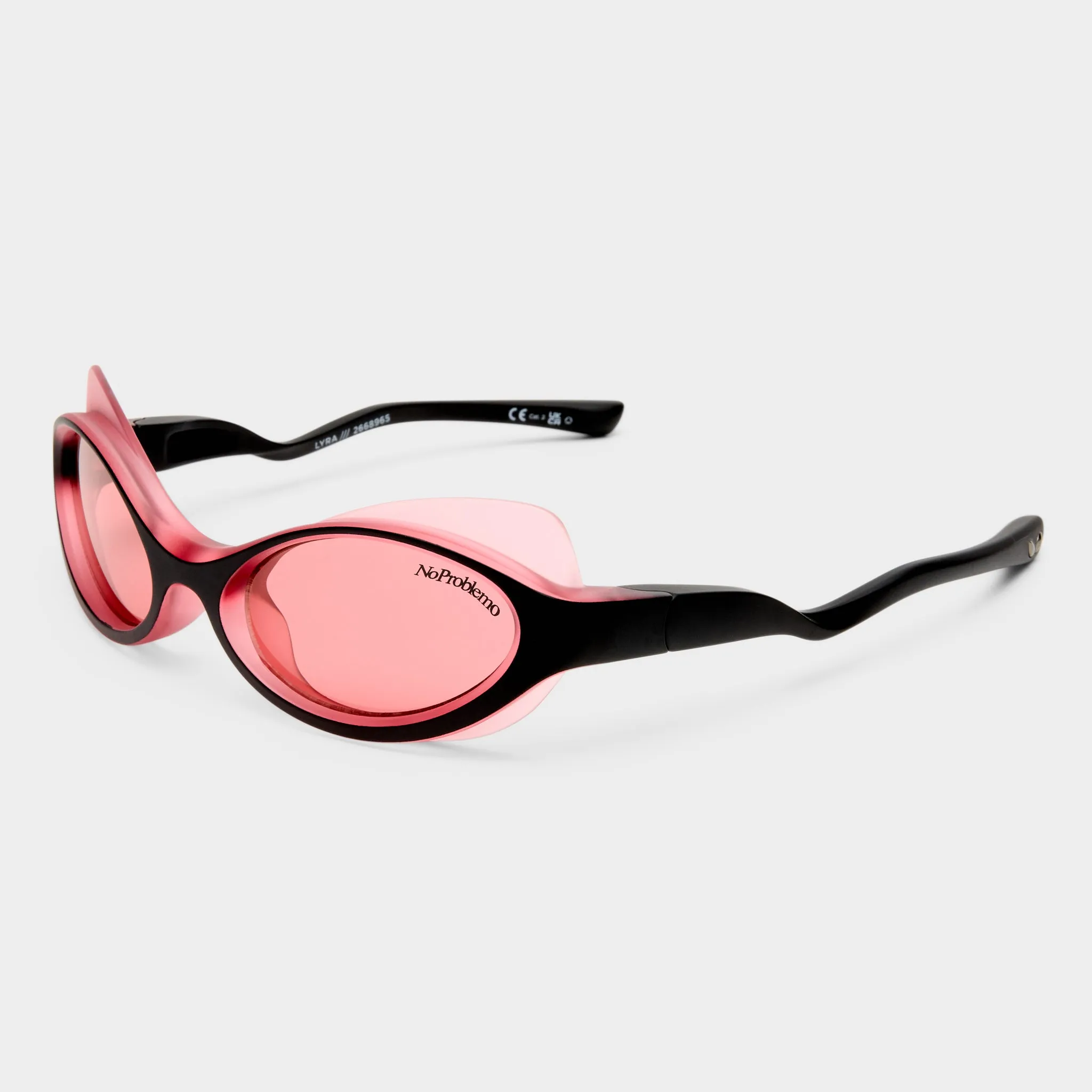 LYRA | BLACK CRIMSON MONO sold by Le Specs product image thumbnail 3