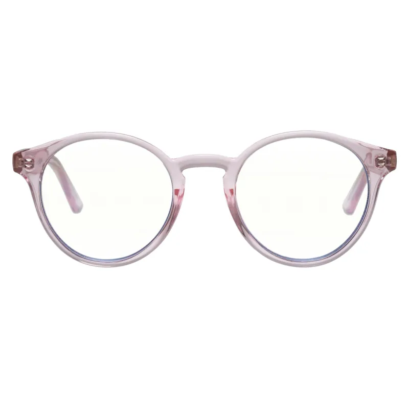 WHIRLWIND | BLUE LIGHT PINK LEMONADE GLASSES sold by Le Specs
