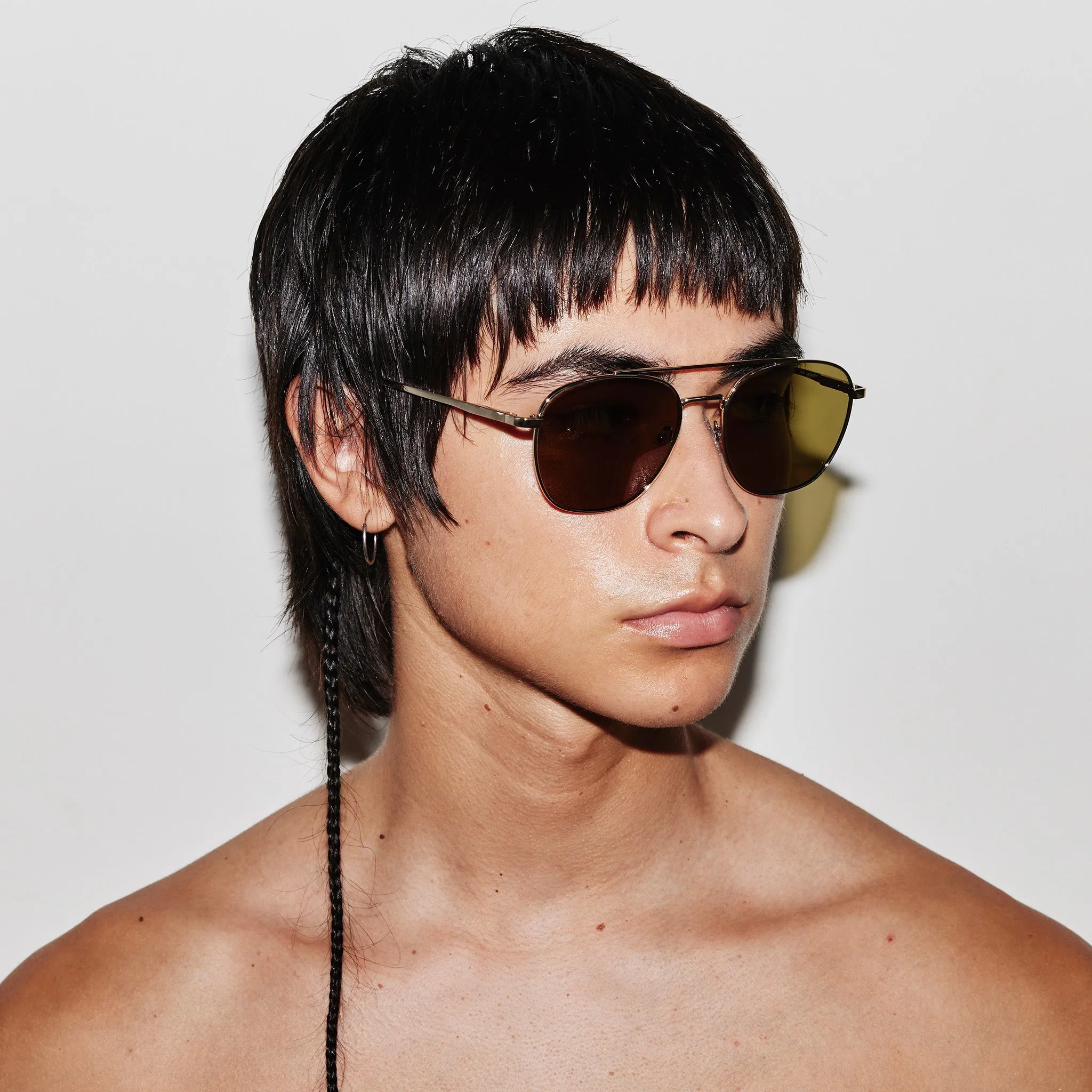 METAPHOR | GOLD OLIVE MONO sold by Le Specs product image thumbnail 2