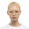 NEPTUNE DEUX | GOLD BLUE LIGHT LENS sold by Le Specs